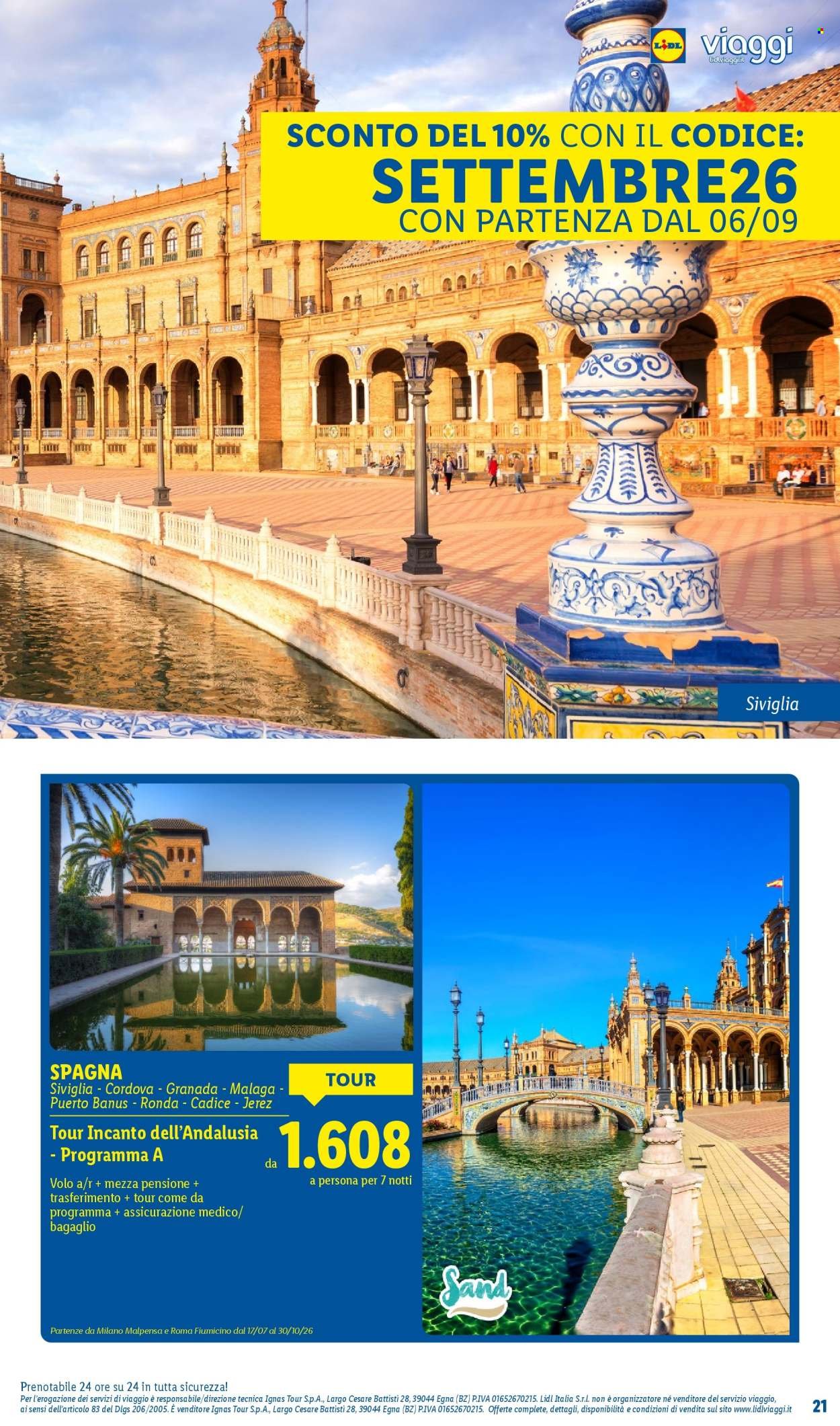 Offerta LIDL - Vacanze da sogno per la tua estate