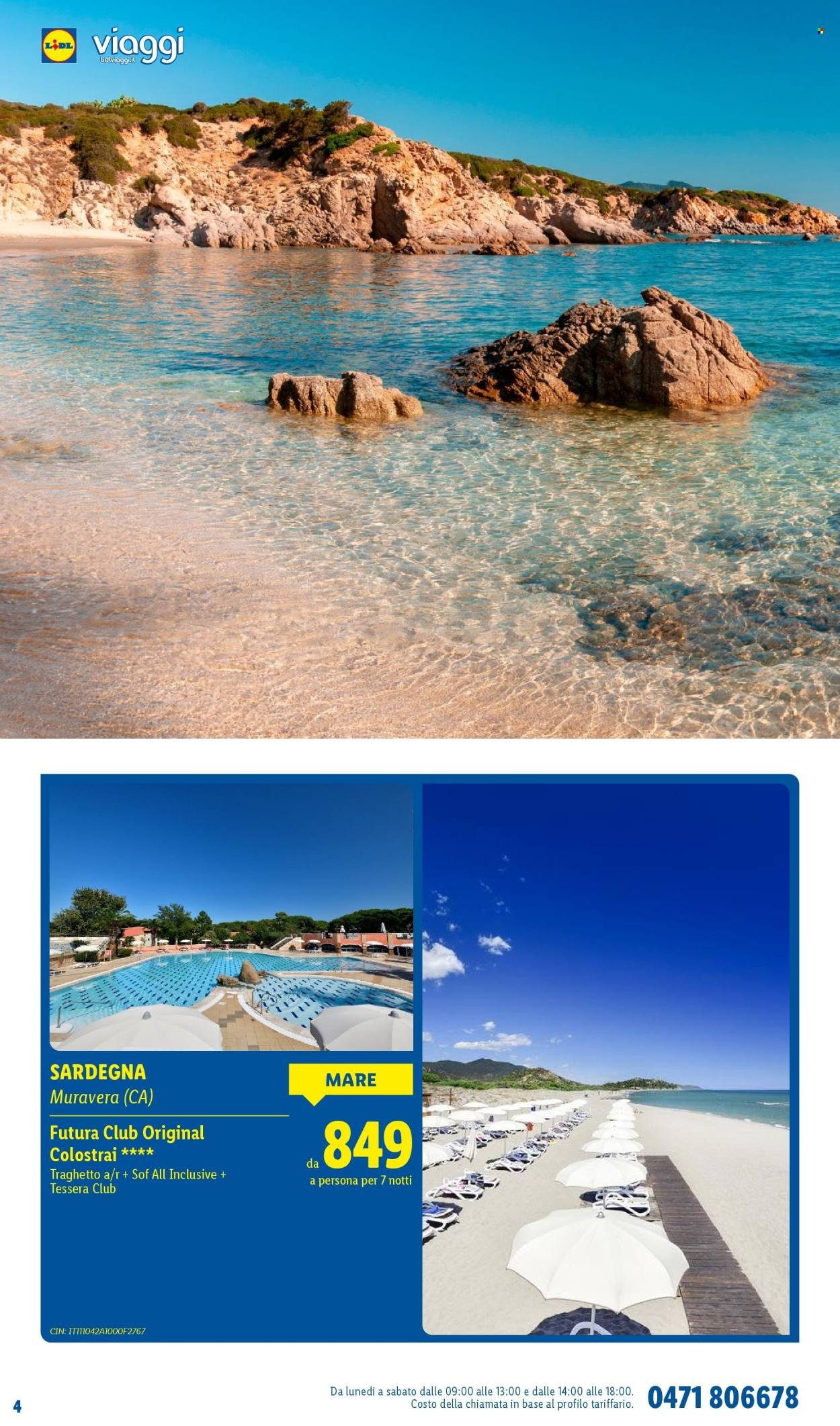 Offerta LIDL - Vacanze da sogno per la tua estate