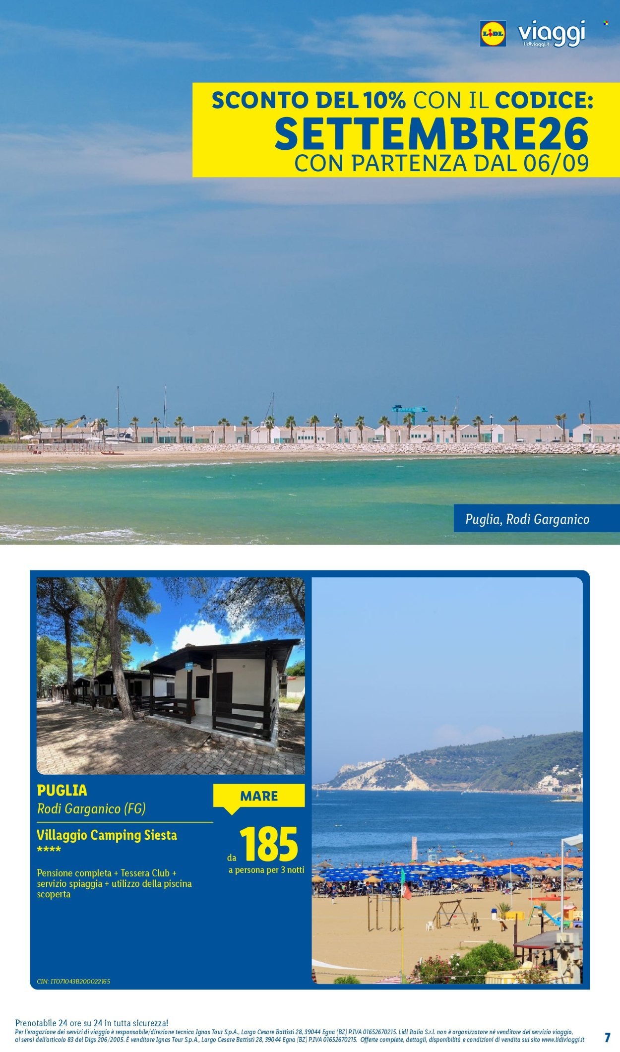 Offerta LIDL - Vacanze da sogno per la tua estate