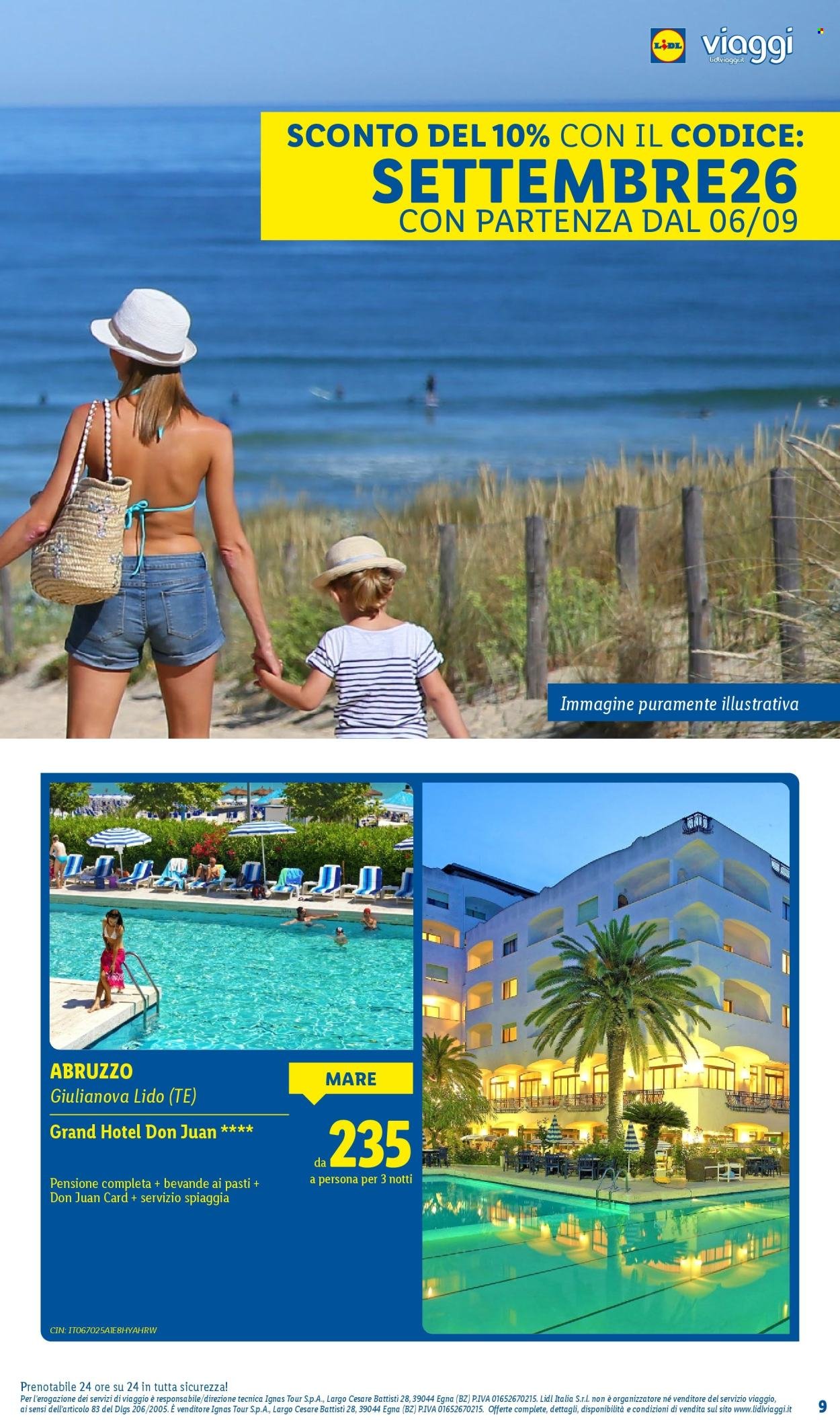 Offerta LIDL - Vacanze da sogno per la tua estate
