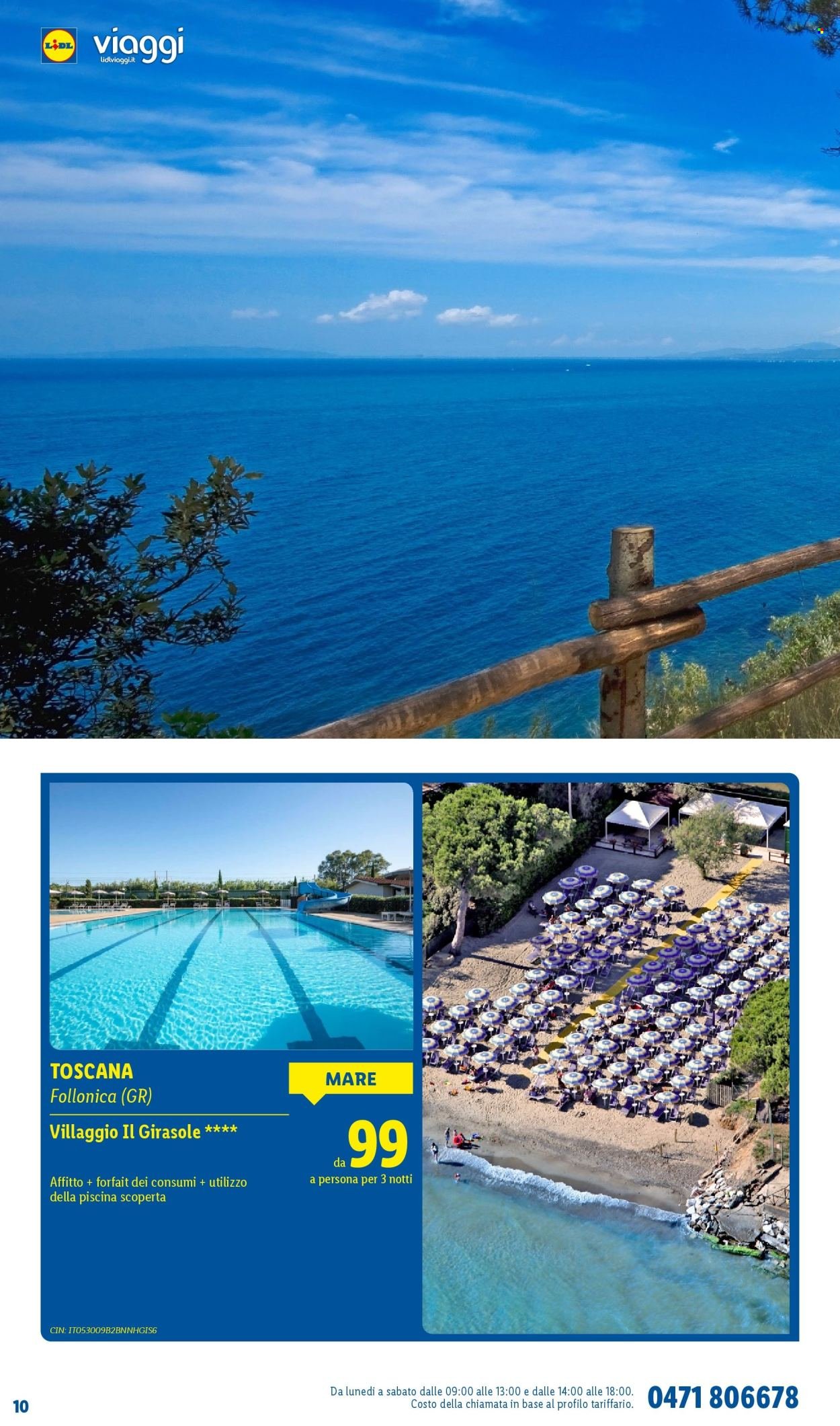 Offerta LIDL - Vacanze da sogno per la tua estate