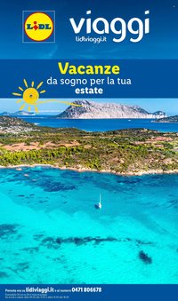Offerta LIDL - Vacanze da sogno per la tua estate