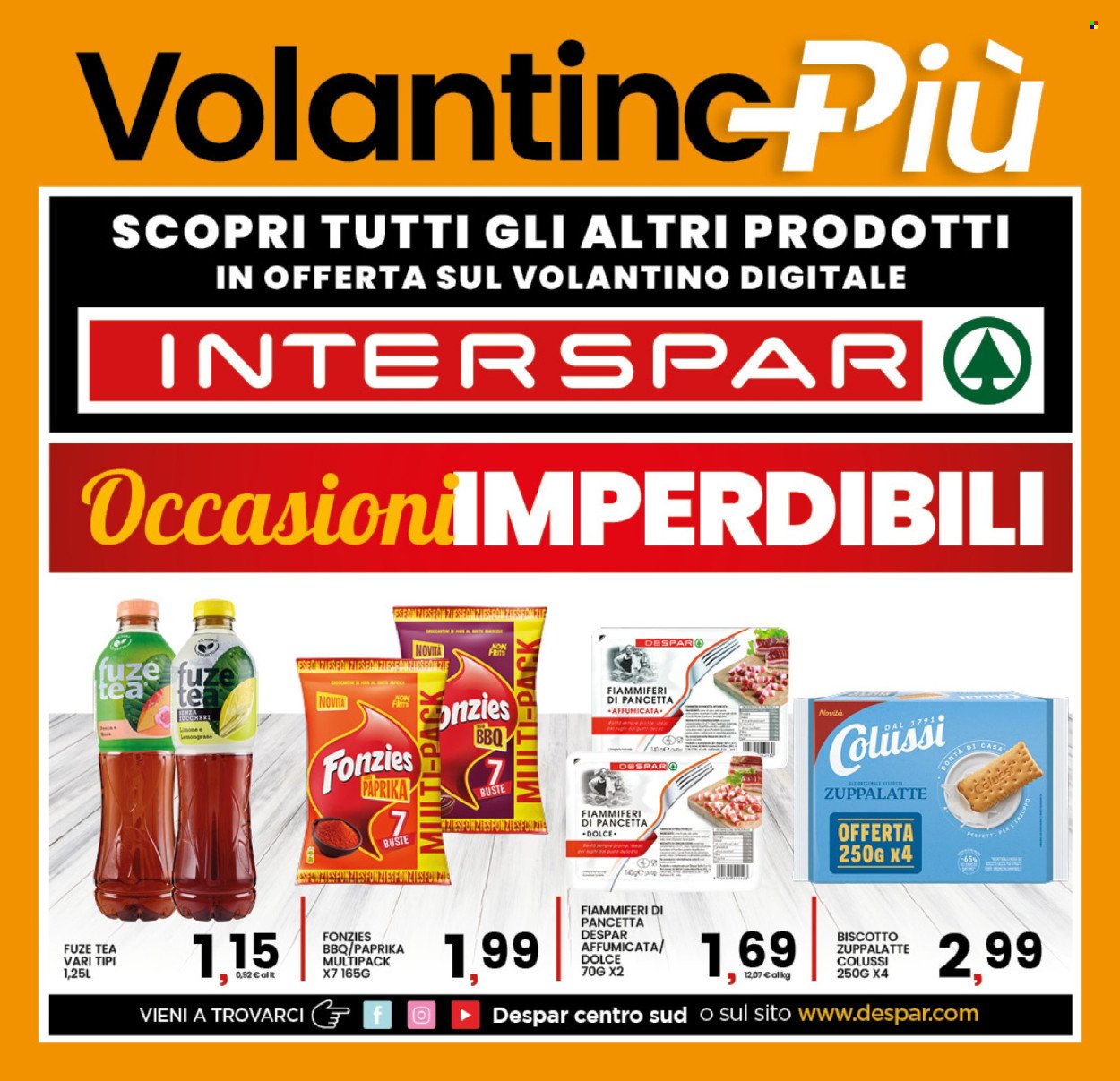 Volantino INTERSPAR - Da giovedì 30 luglio 2026