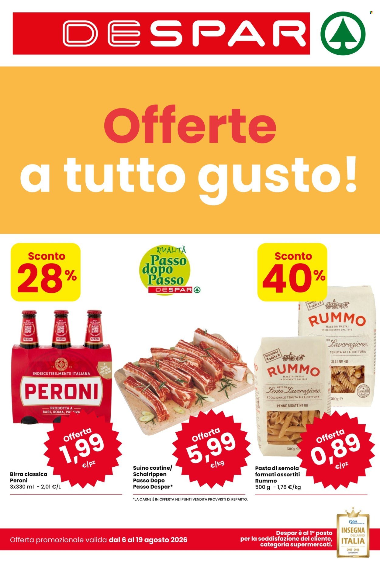 Volantino DESPAR - Offerte a tutto gusto