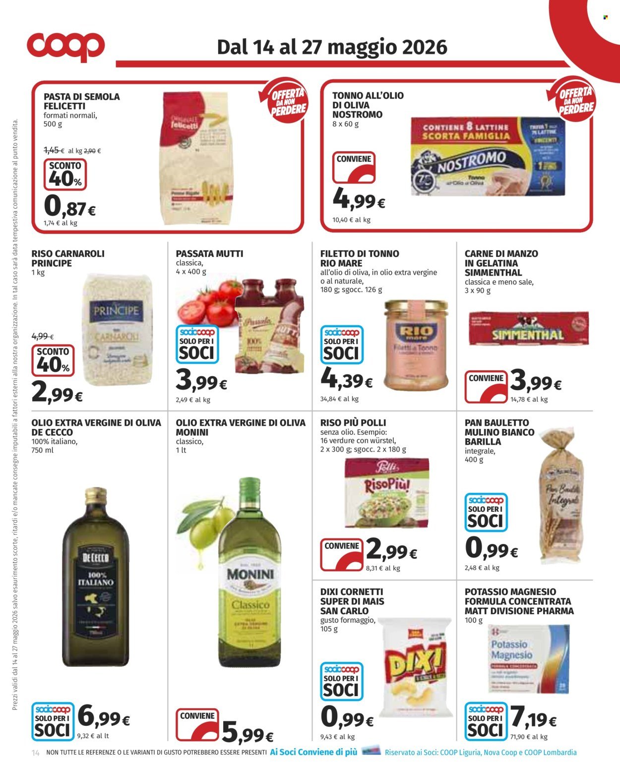 Volantino COOP - Offerte Top (2026-05-14 - 2026-05-27)