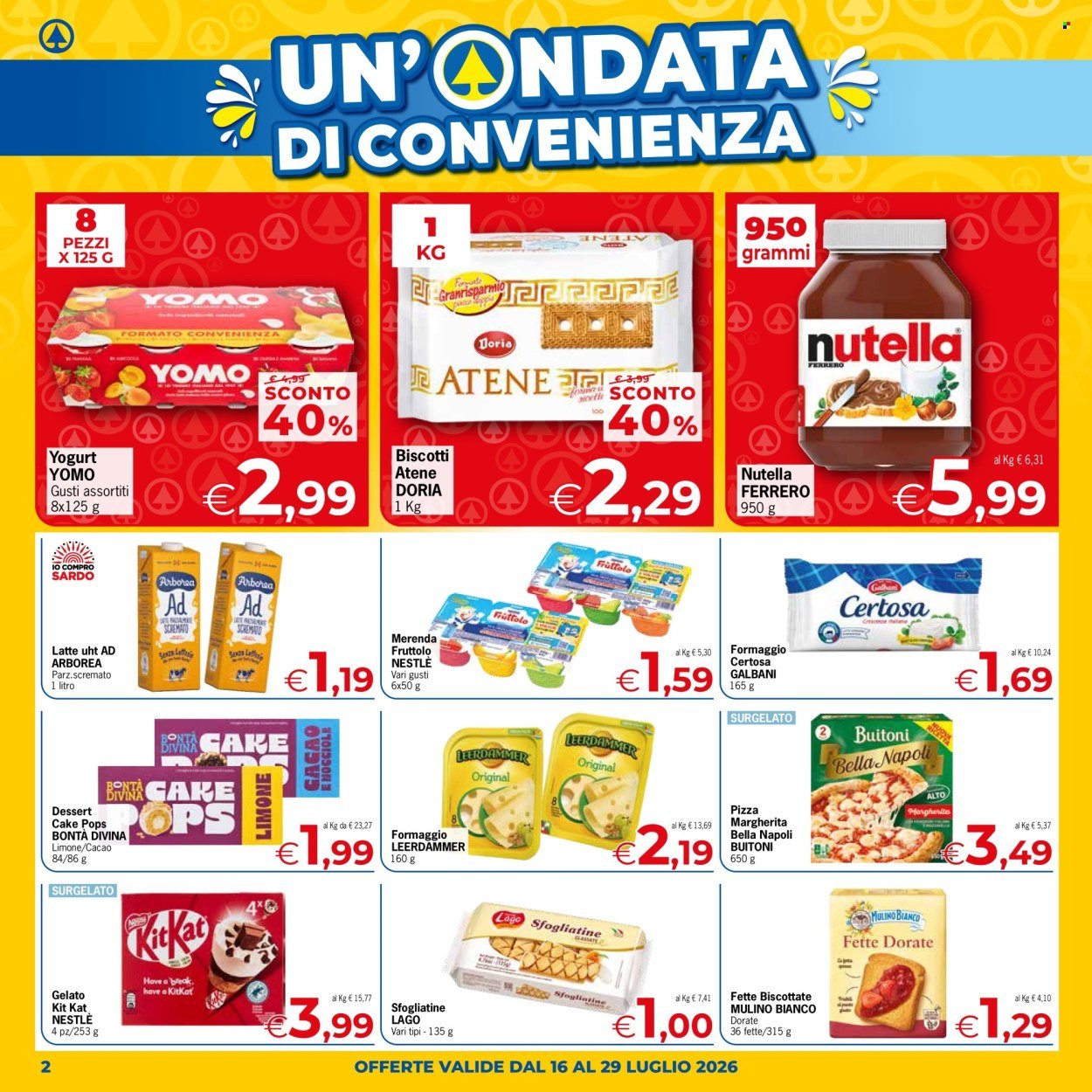 Volantino EUROSPAR - Da giovedì 16 2026