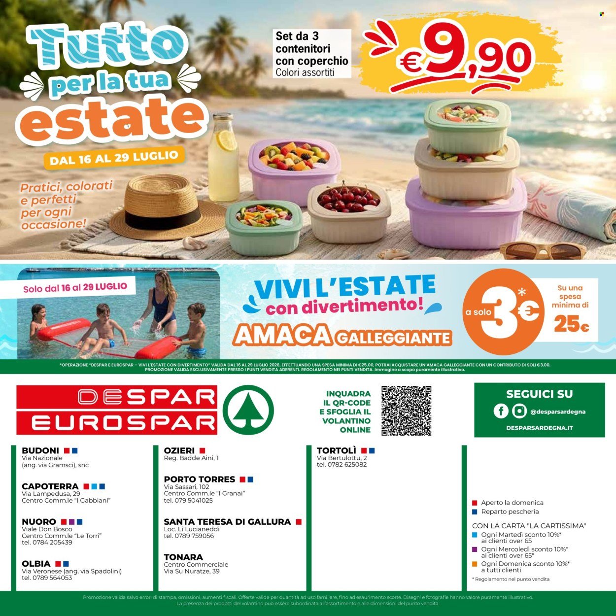 Volantino EUROSPAR - Da giovedì 16 2026