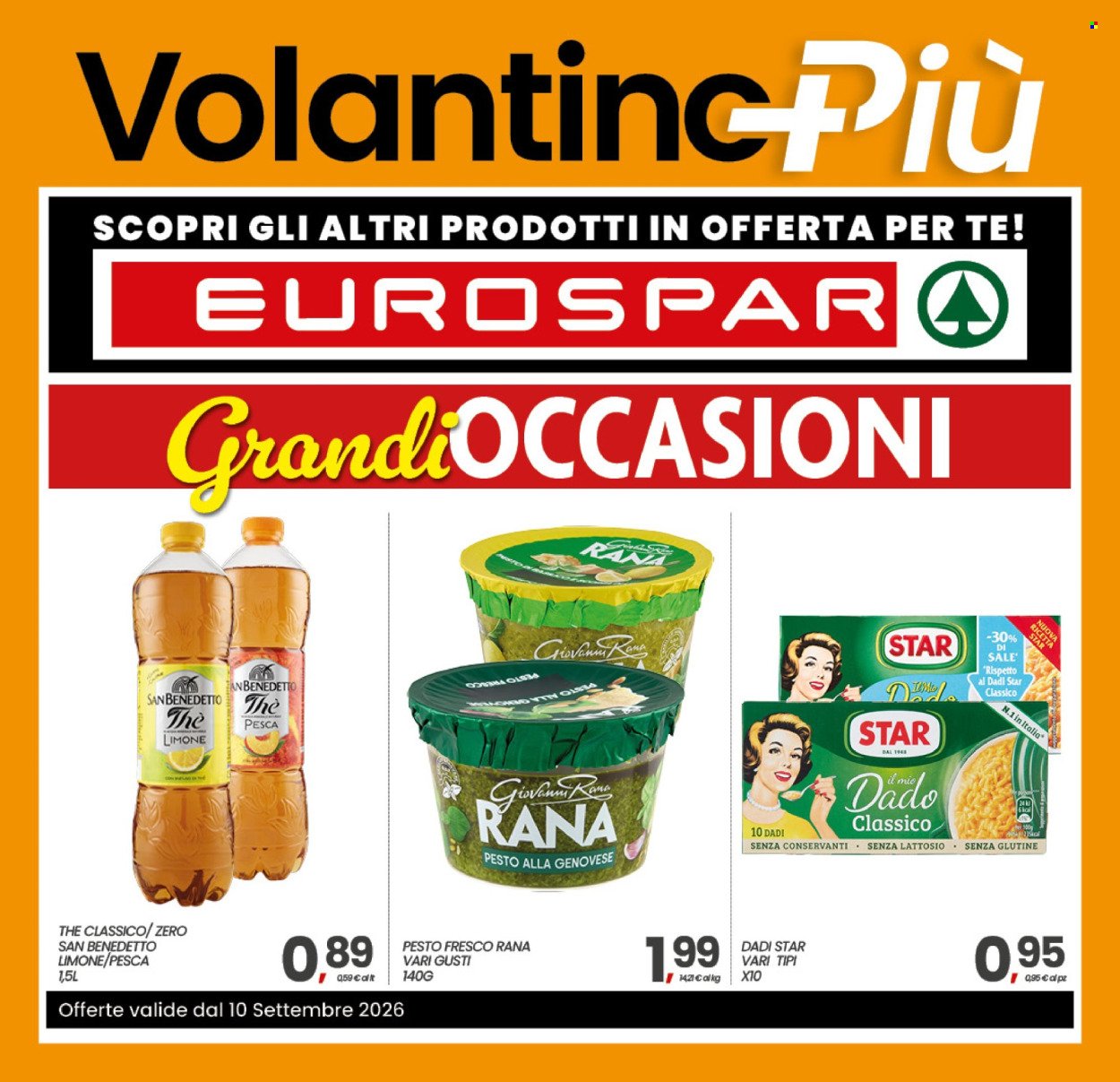 Volantino EUROSPAR - Da giovedì 10 2026