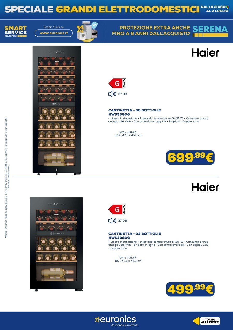 Volantino EURONICS - Speciale Grandi Elettrodomestici