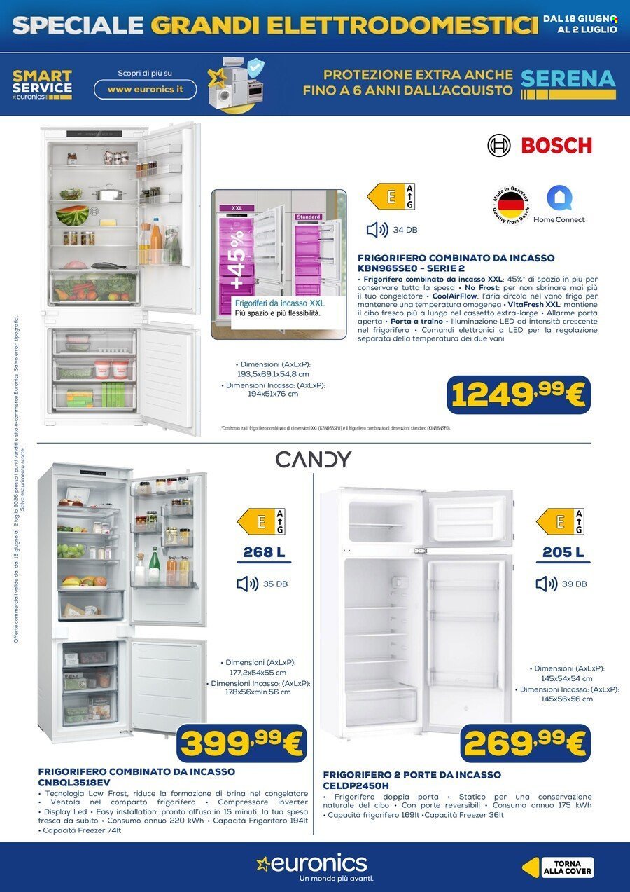 Volantino EURONICS - Speciale Grandi Elettrodomestici