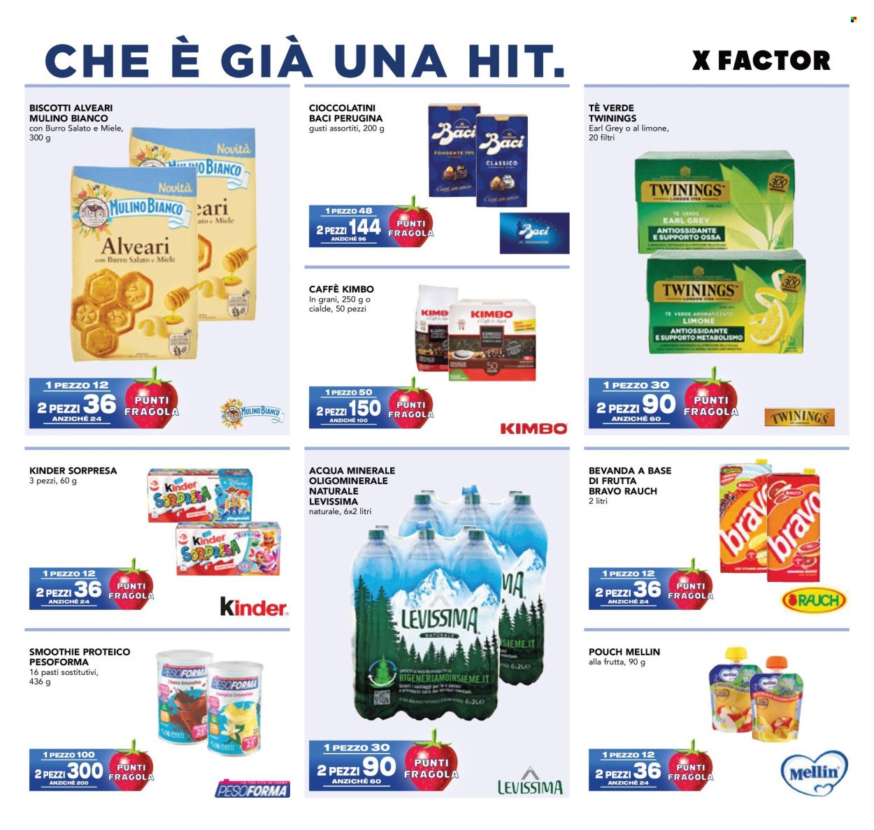 Volantino ESSELUNGA - Collezione X Factor - 3° Appuntamento