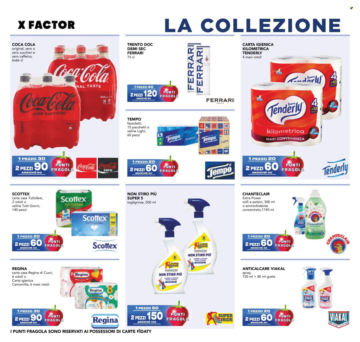 Volantino ESSELUNGA - Collezione X Factor - 3° Appuntamento