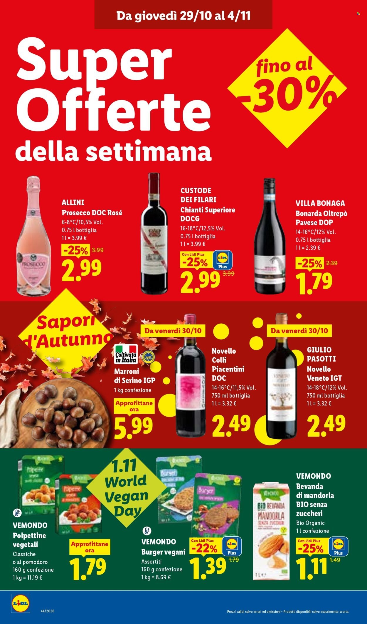 Volantino LIDL - La convenienza Deluxe a prezzi imbattibili