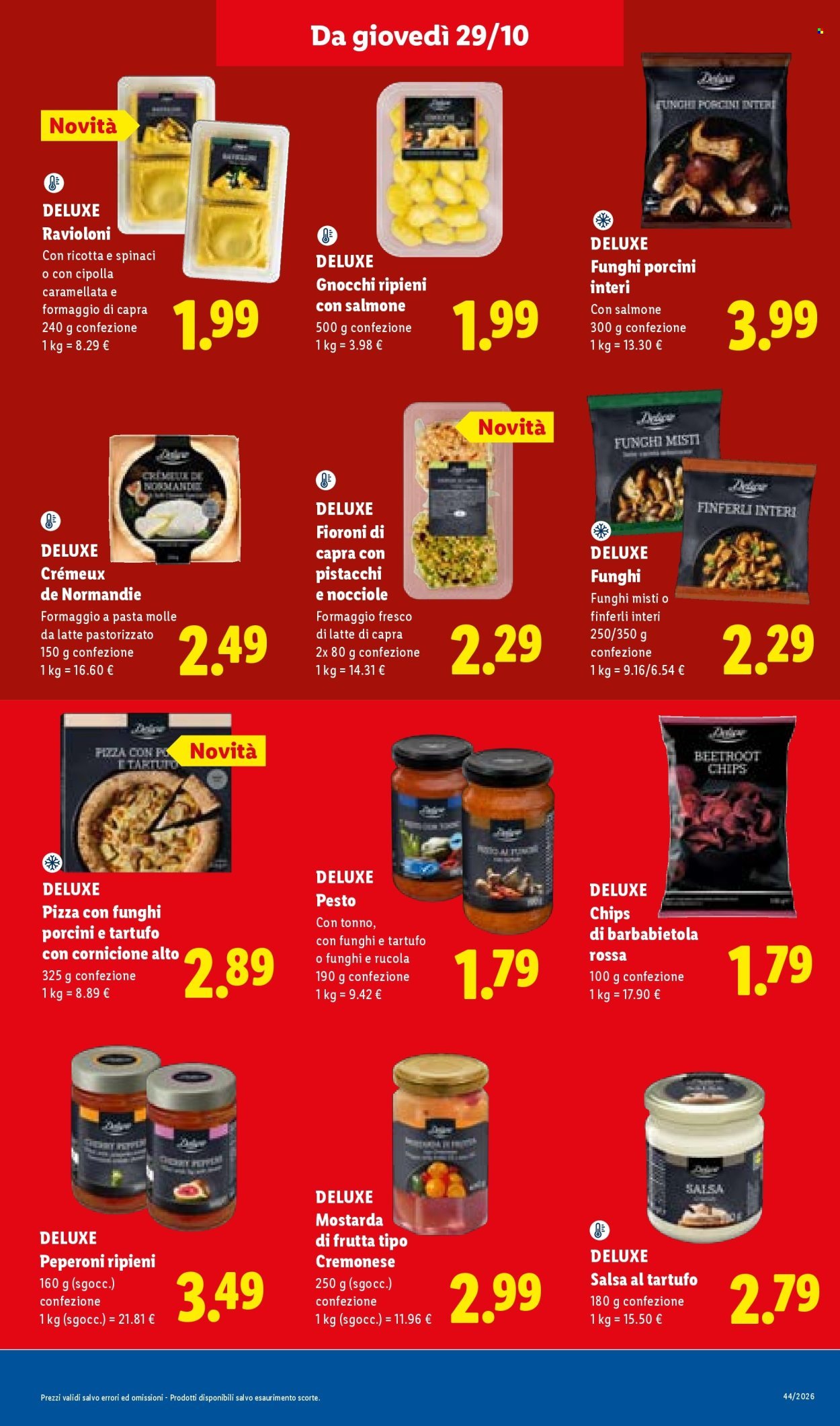 Volantino LIDL - La convenienza Deluxe a prezzi imbattibili
