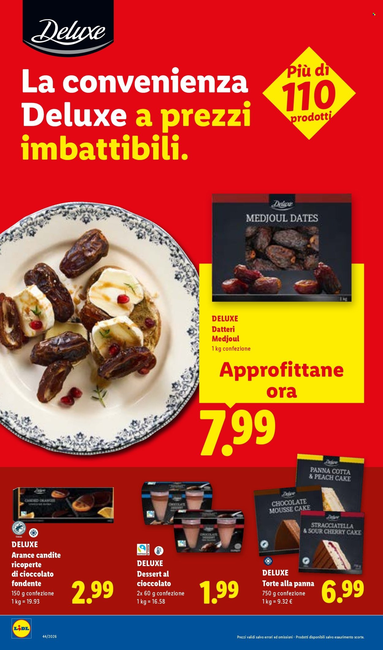 Volantino LIDL - La convenienza Deluxe a prezzi imbattibili