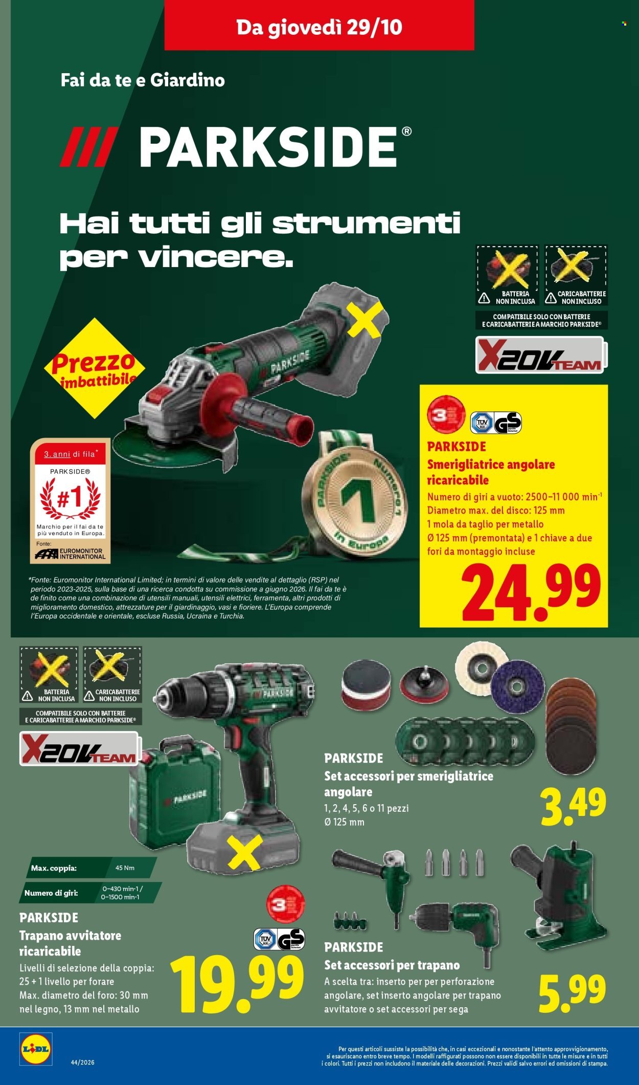 Volantino LIDL - La convenienza Deluxe a prezzi imbattibili