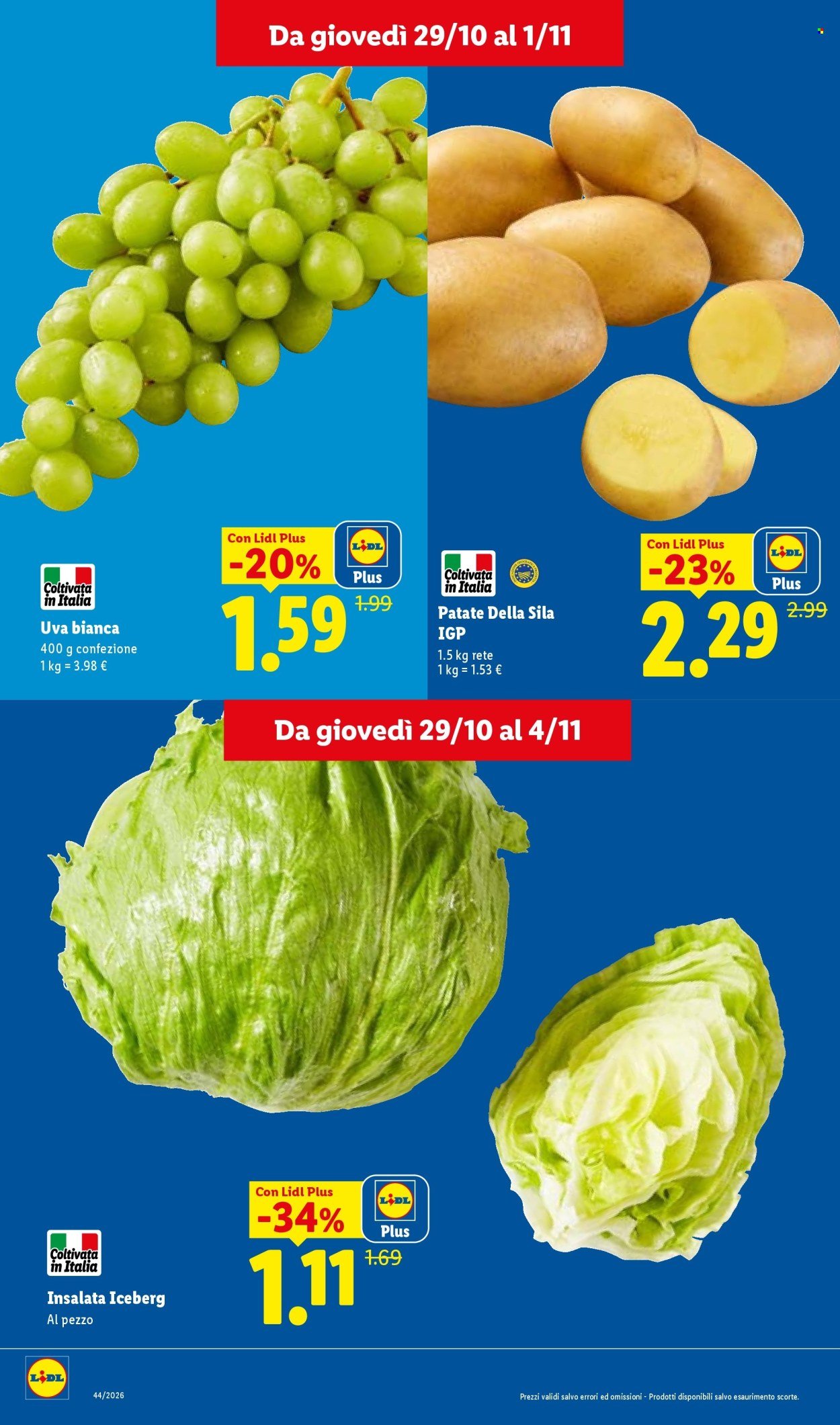 Volantino LIDL - La convenienza Deluxe a prezzi imbattibili