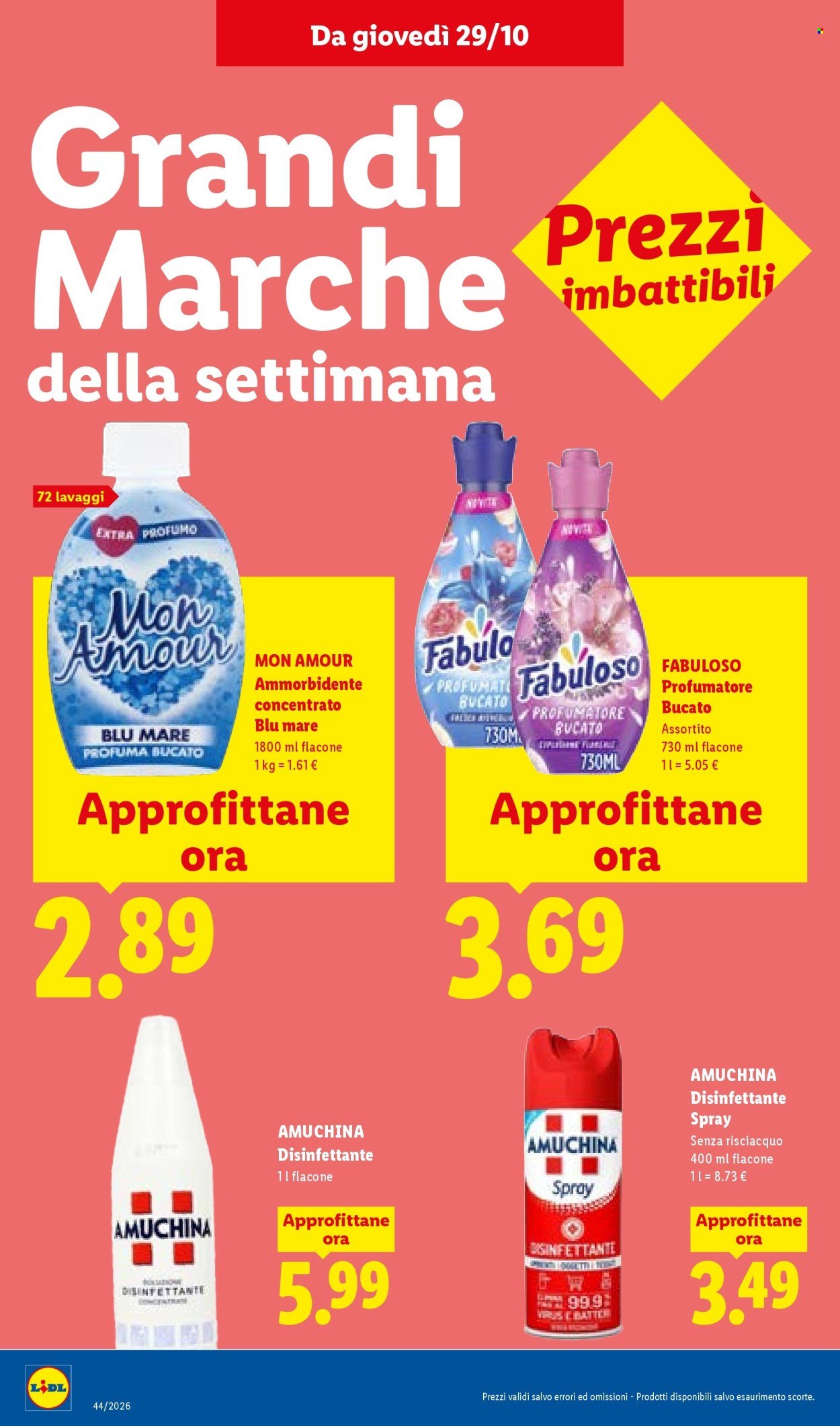 Volantino LIDL - La convenienza Deluxe a prezzi imbattibili