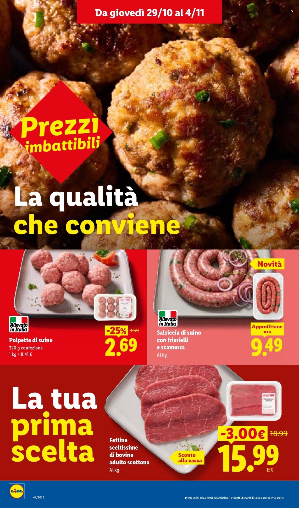 Volantino LIDL - La convenienza Deluxe a prezzi imbattibili