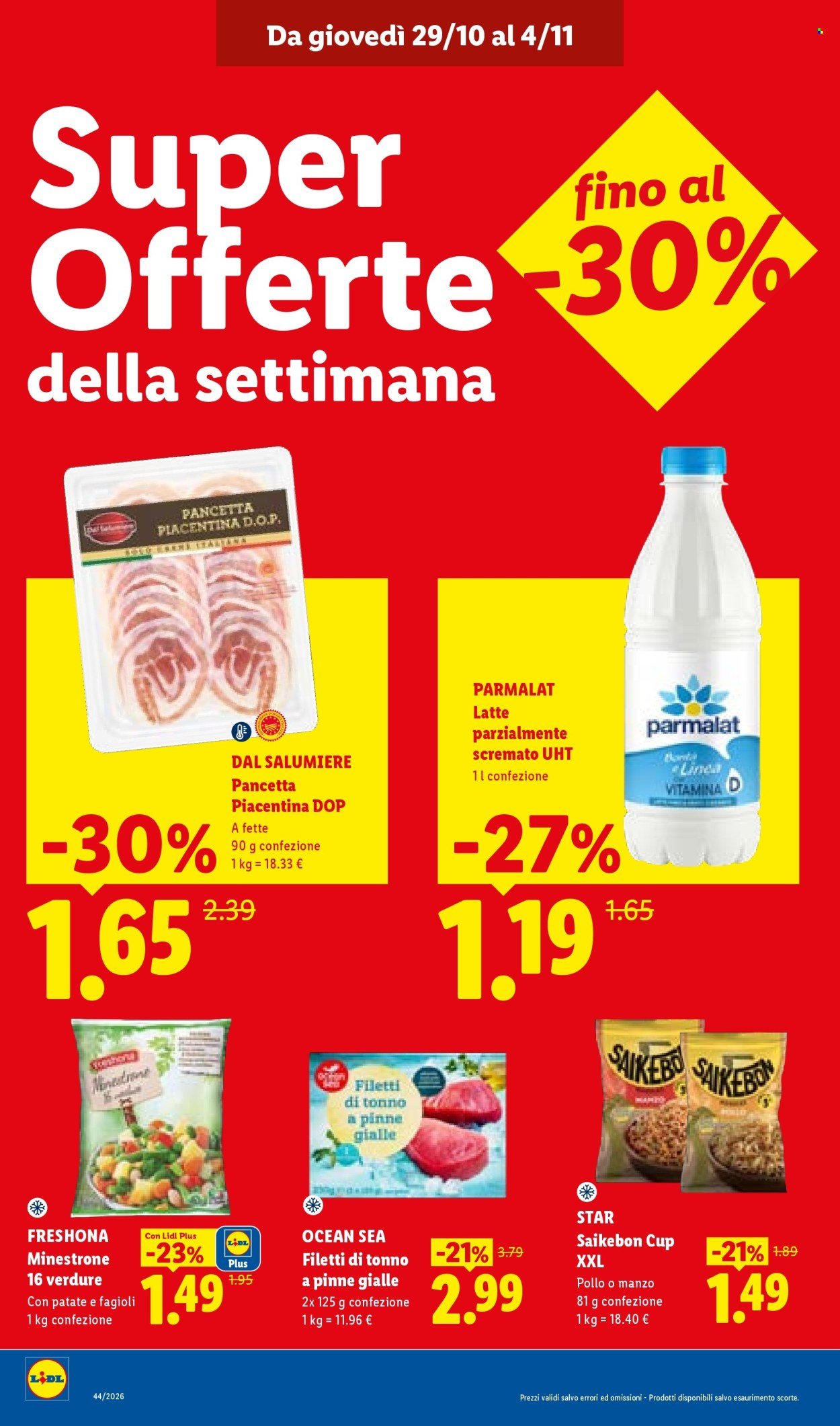 Volantino LIDL - La convenienza Deluxe a prezzi imbattibili