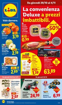 Volantino LIDL - La convenienza Deluxe a prezzi imbattibili