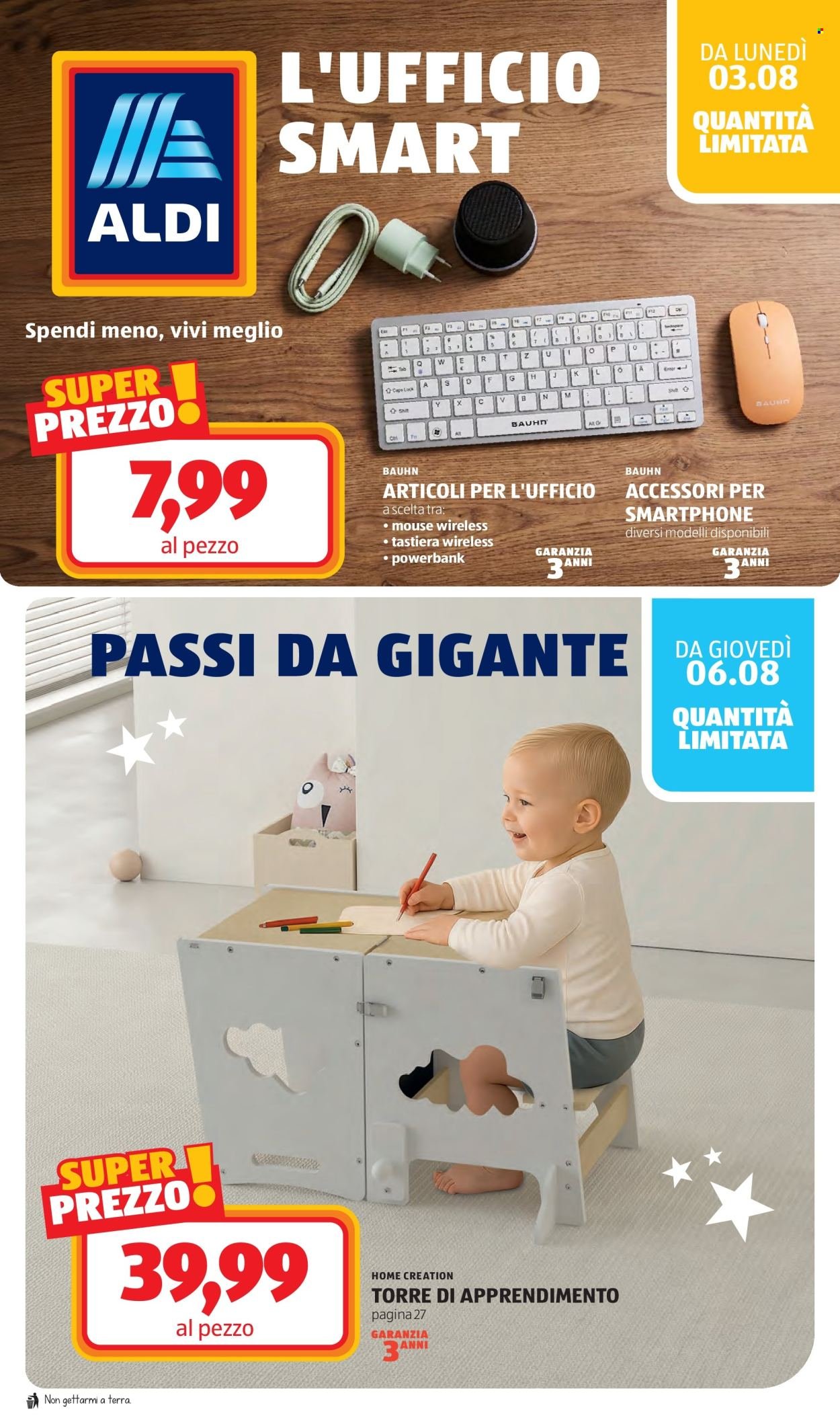 Volantino ALDI - Prezzi Bassi