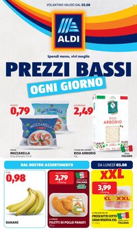 Volantino ALDI - Prezzi Bassi