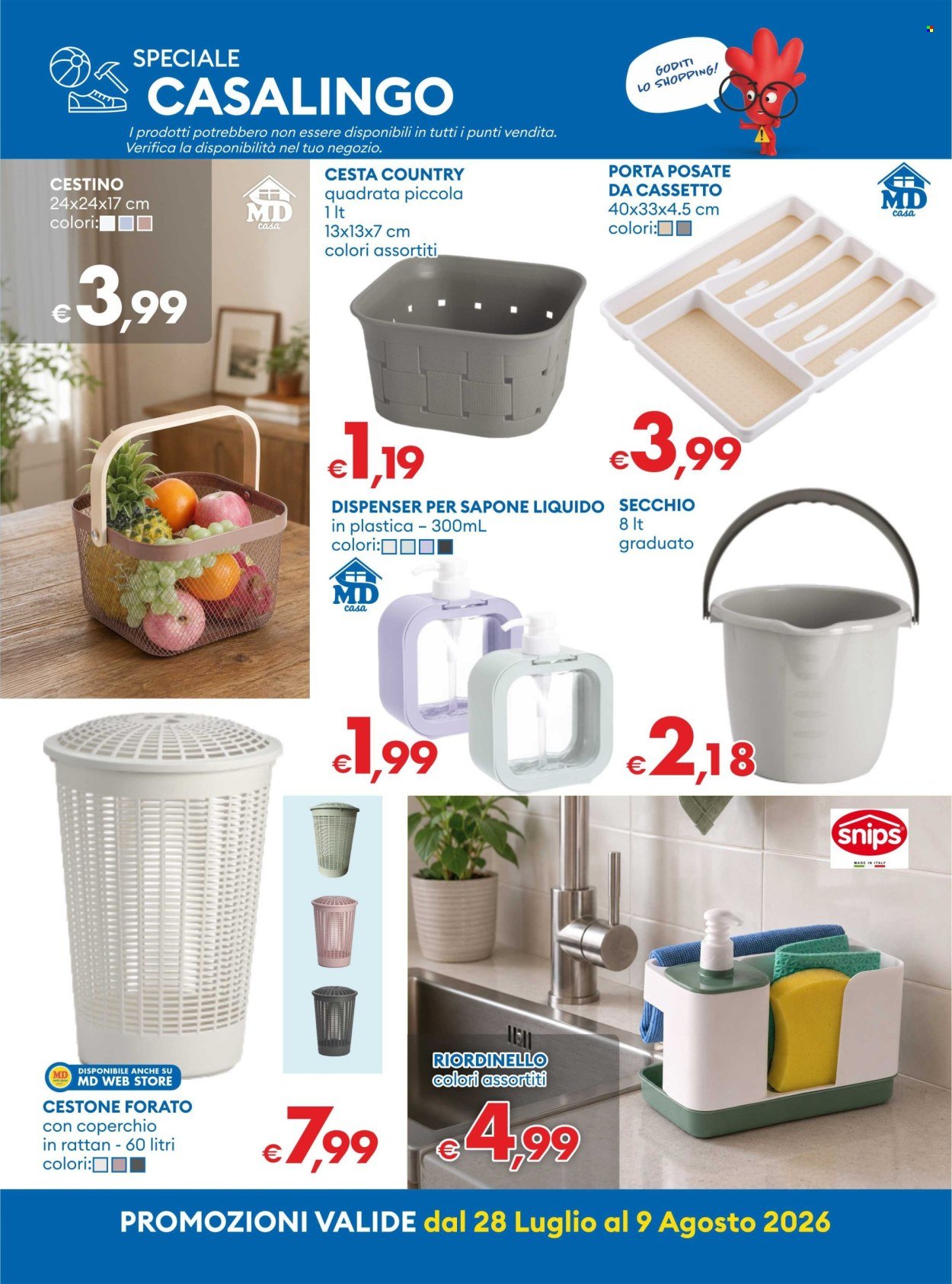 Volantino MD DISCOUNT - Da martedì 28 luglio 2026