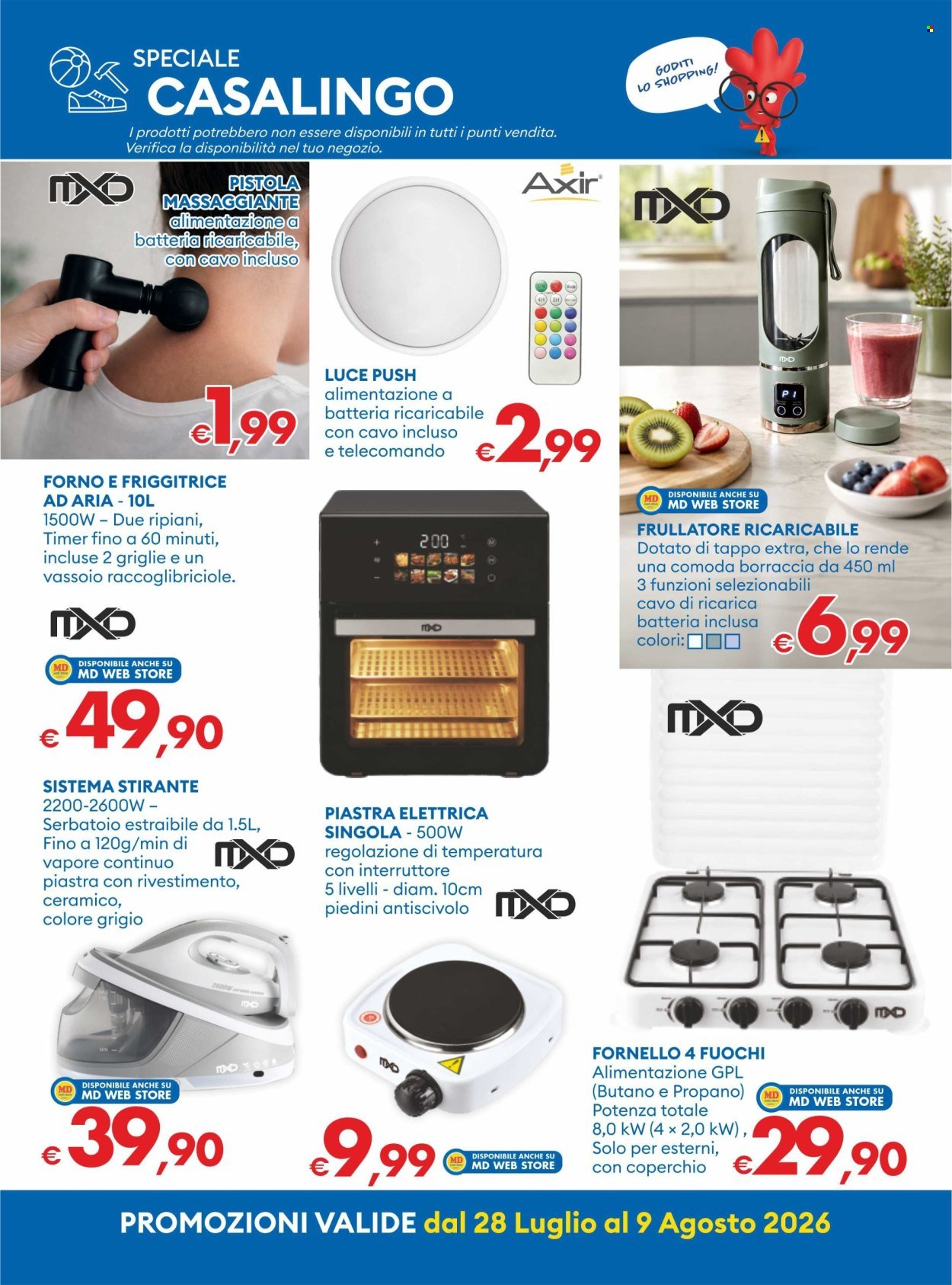 Volantino MD DISCOUNT - Da martedì 28 luglio 2026