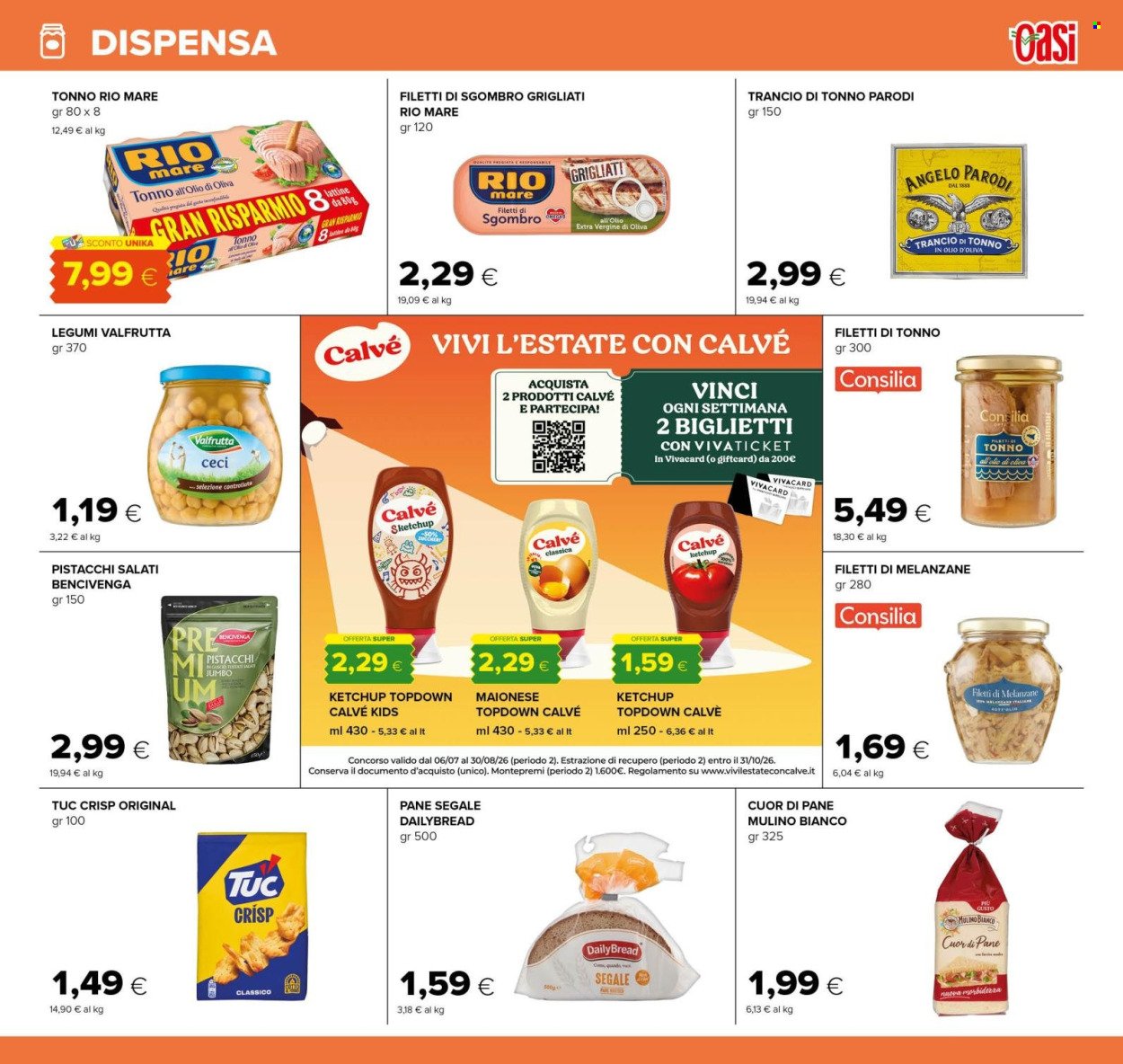 Volantino OASI - Da giovedì 20 agosto 2026