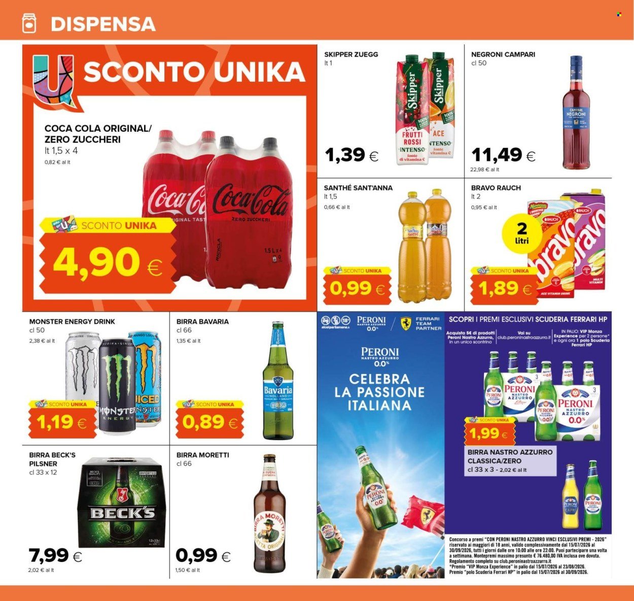 Volantino OASI - Da giovedì 20 agosto 2026