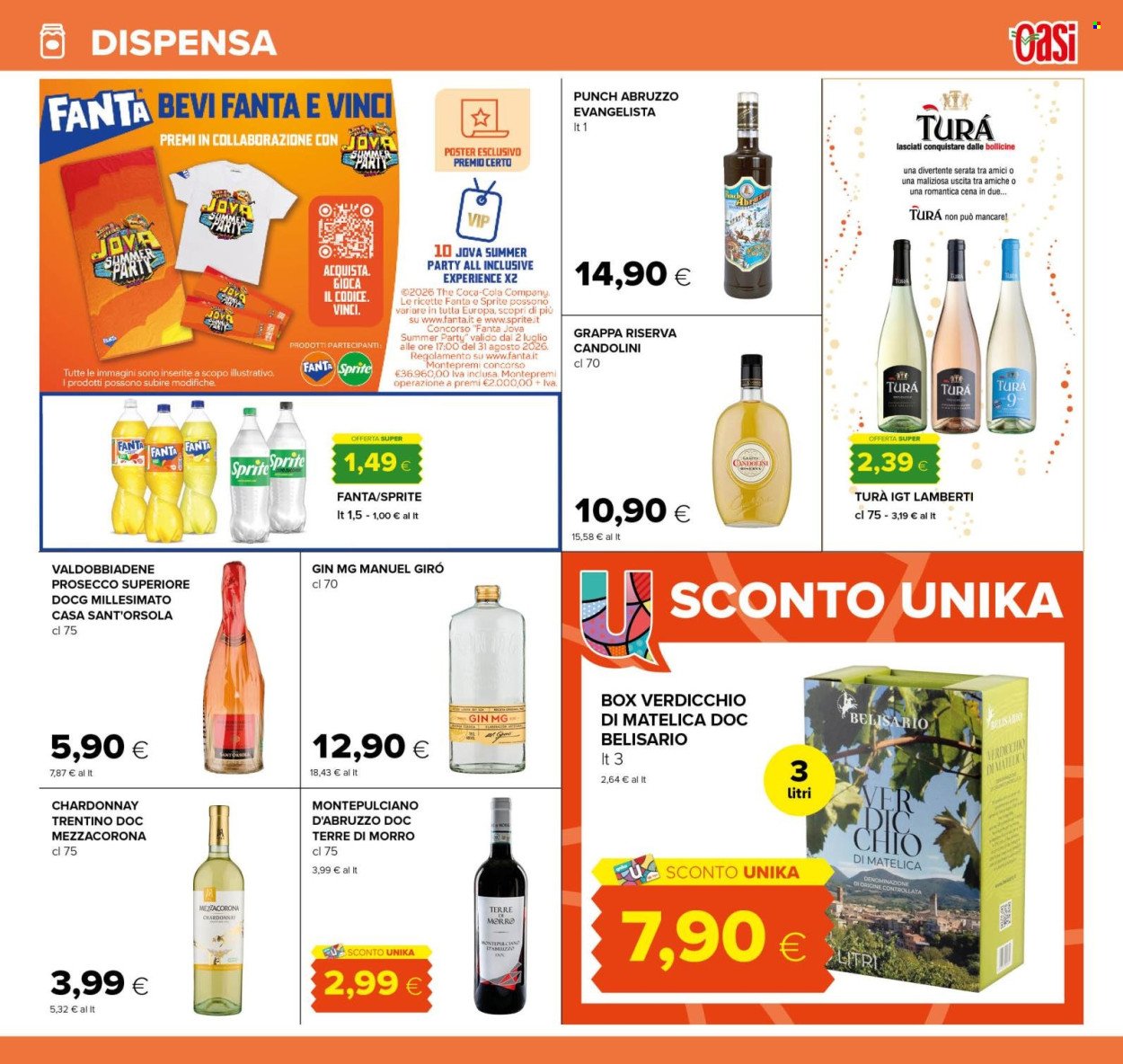 Volantino OASI - Da giovedì 20 agosto 2026