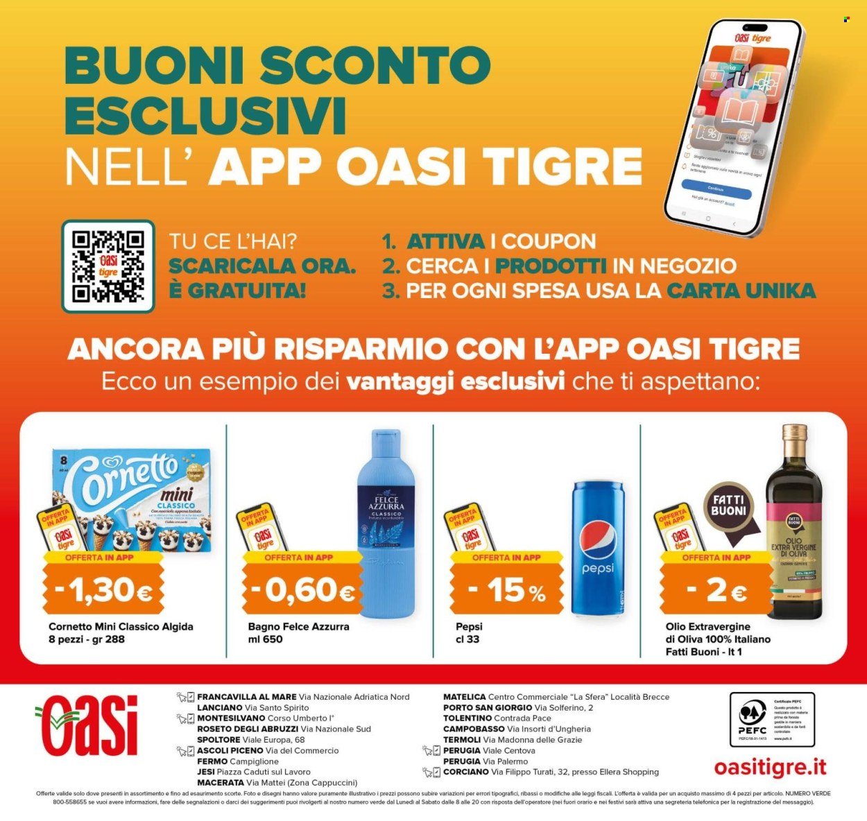 Volantino OASI - Da giovedì 20 agosto 2026