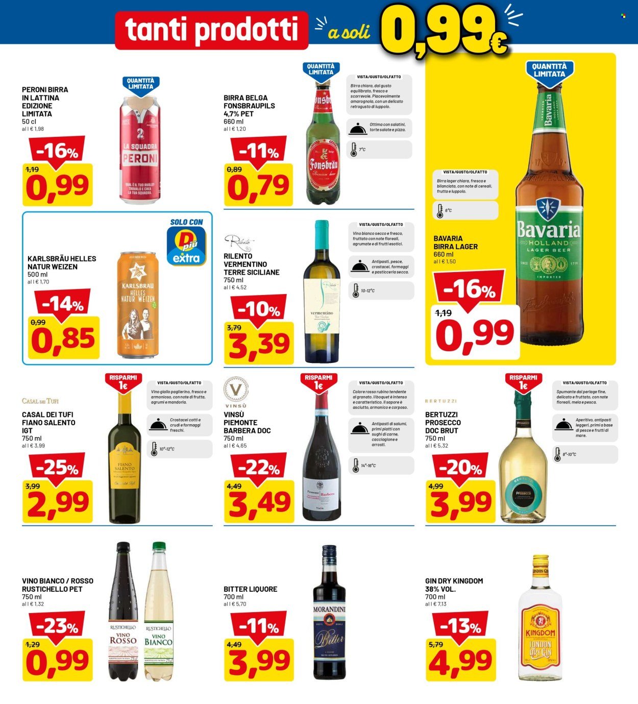 Volantino DPIÙ - TANTI PRODOTTI A 0,99€