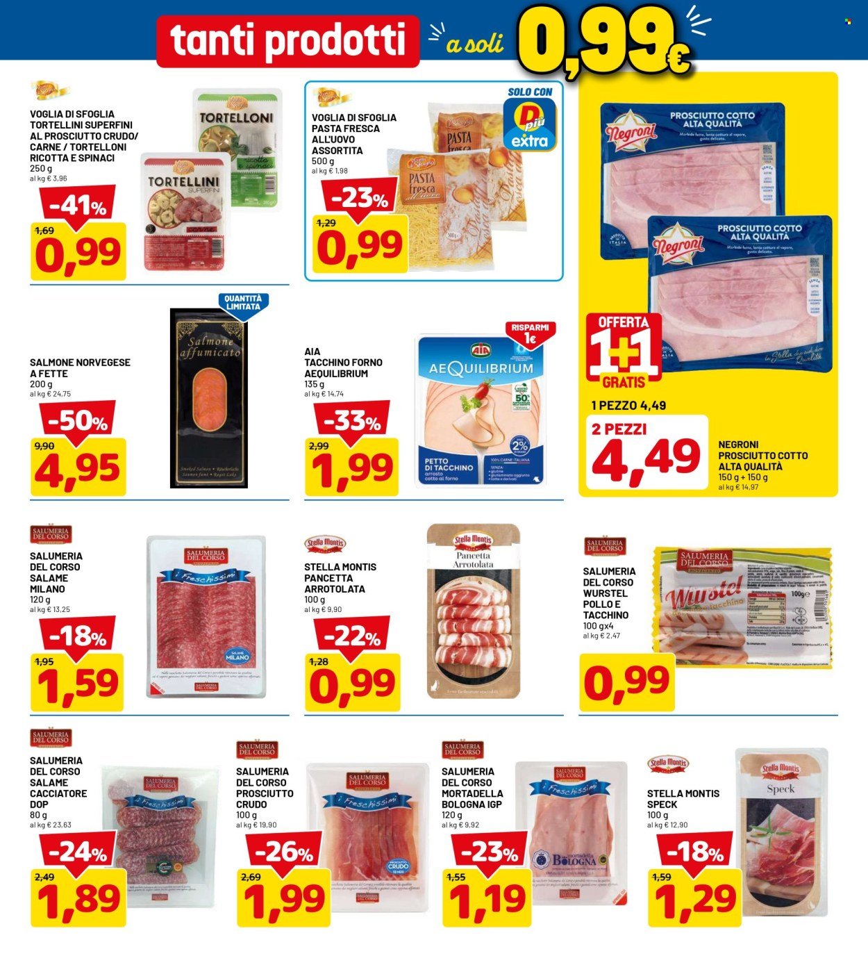Volantino DPIÙ - TANTI PRODOTTI A 0,99€