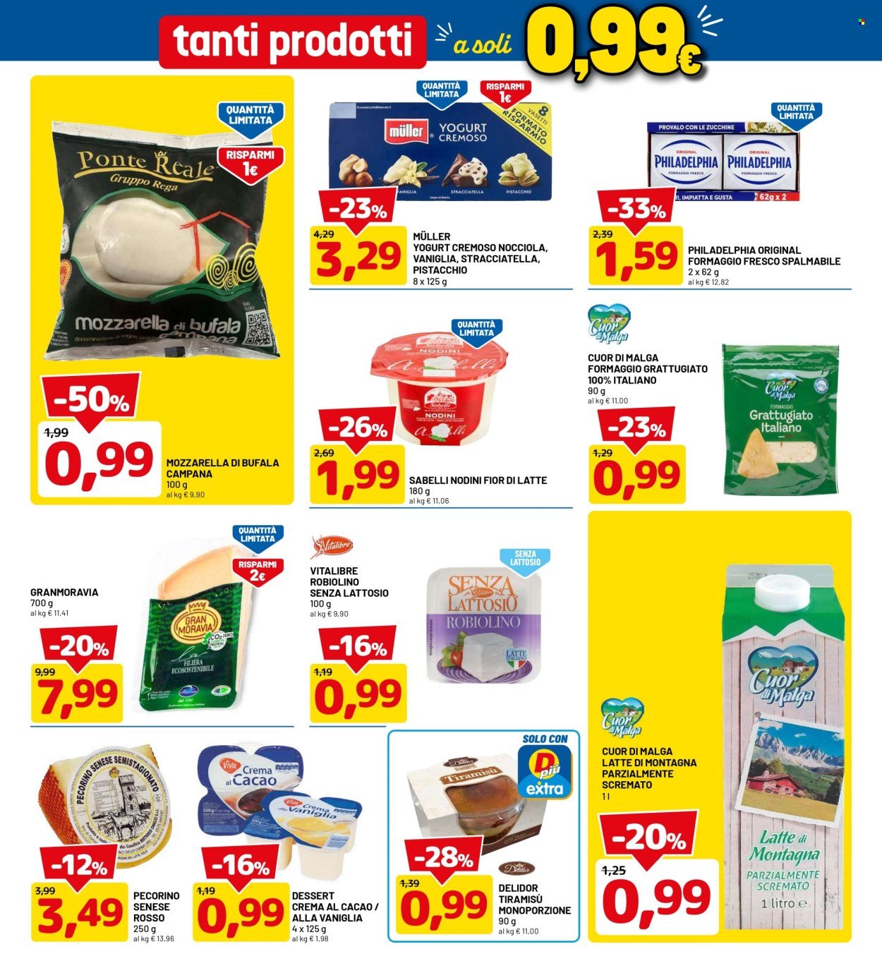 Volantino DPIÙ - TANTI PRODOTTI A 0,99€