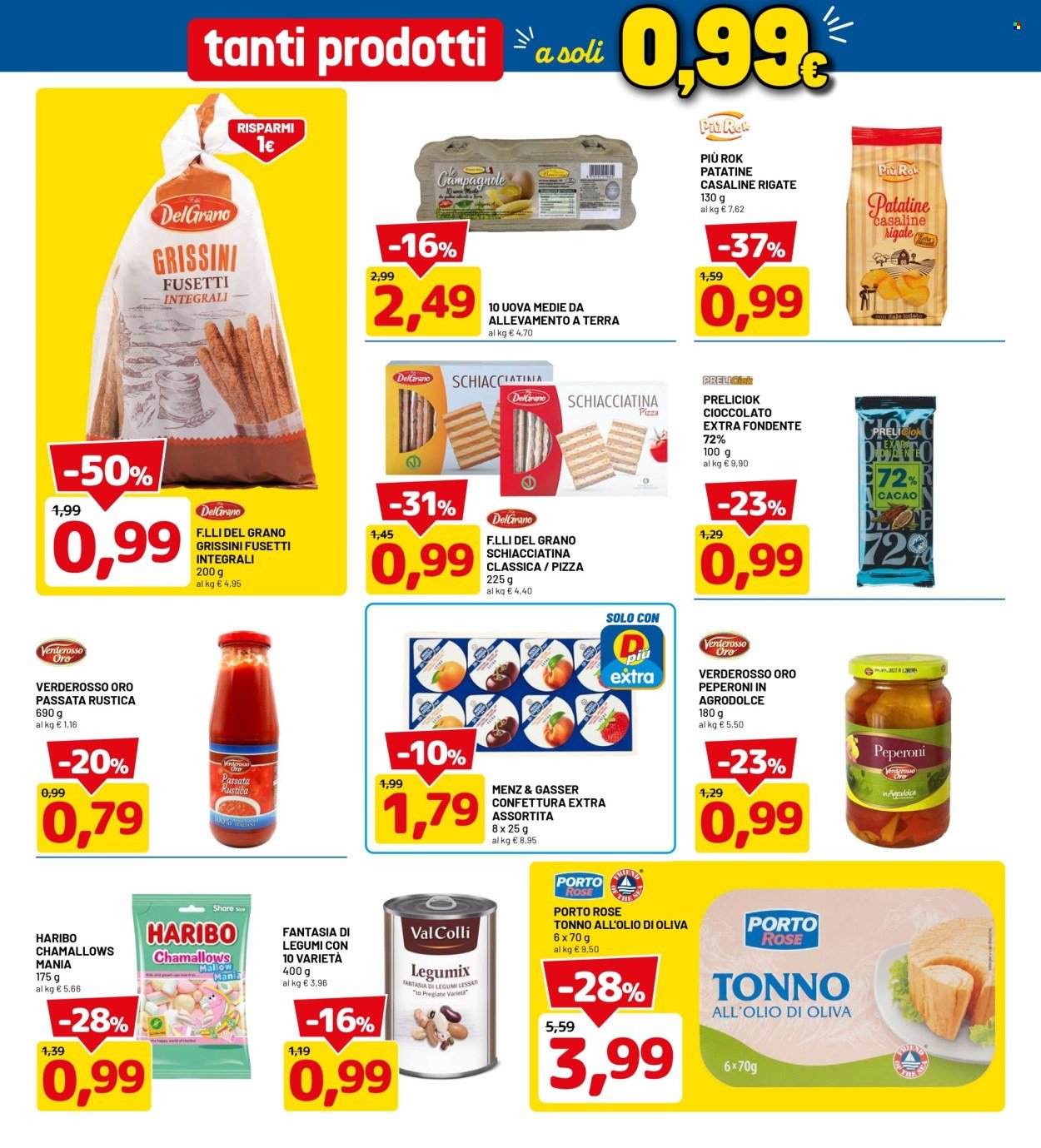 Volantino DPIÙ - TANTI PRODOTTI A 0,99€