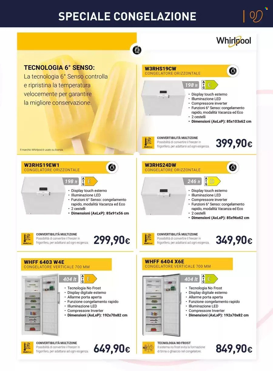 Volantino UNIEURO - Speciale Congelazione