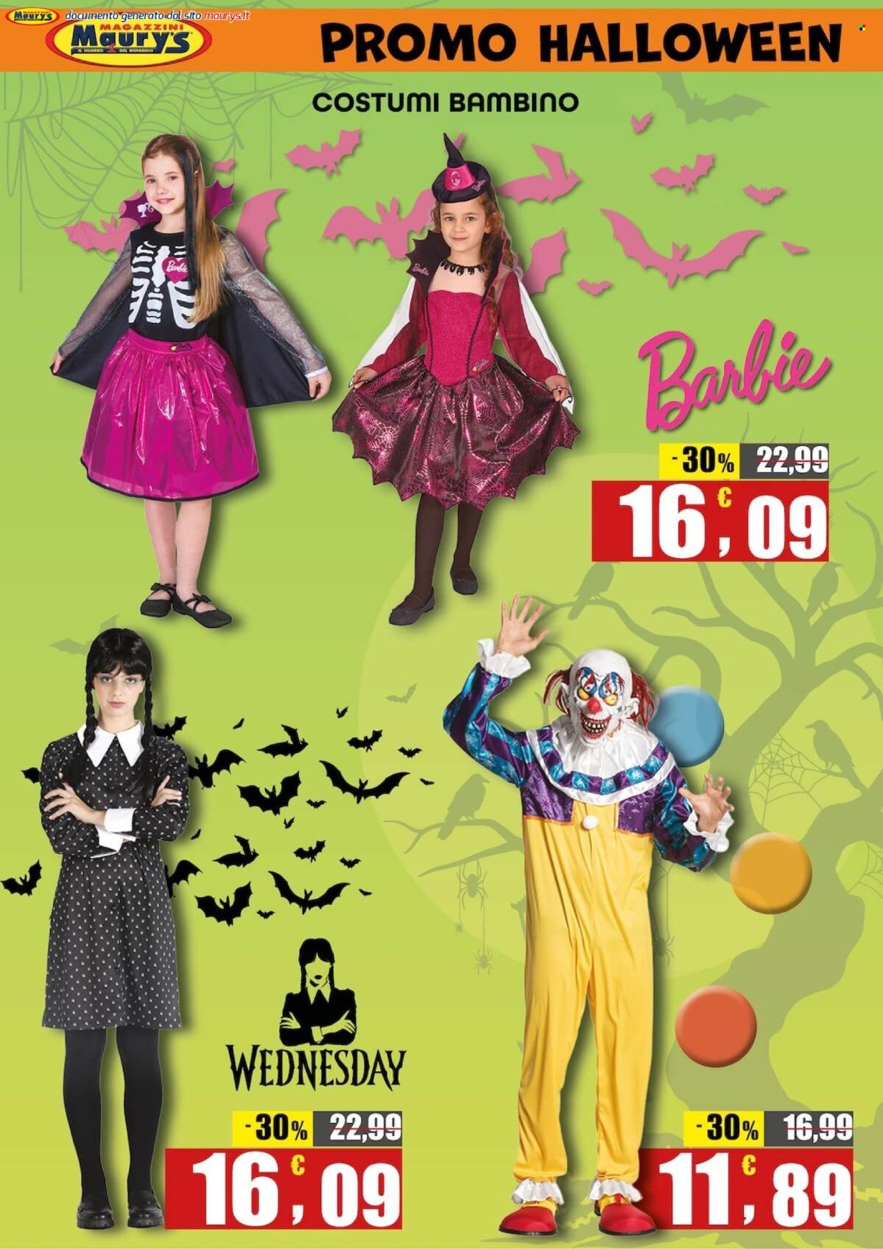 Volantino MAURY'S - Da venerdì 16 2026