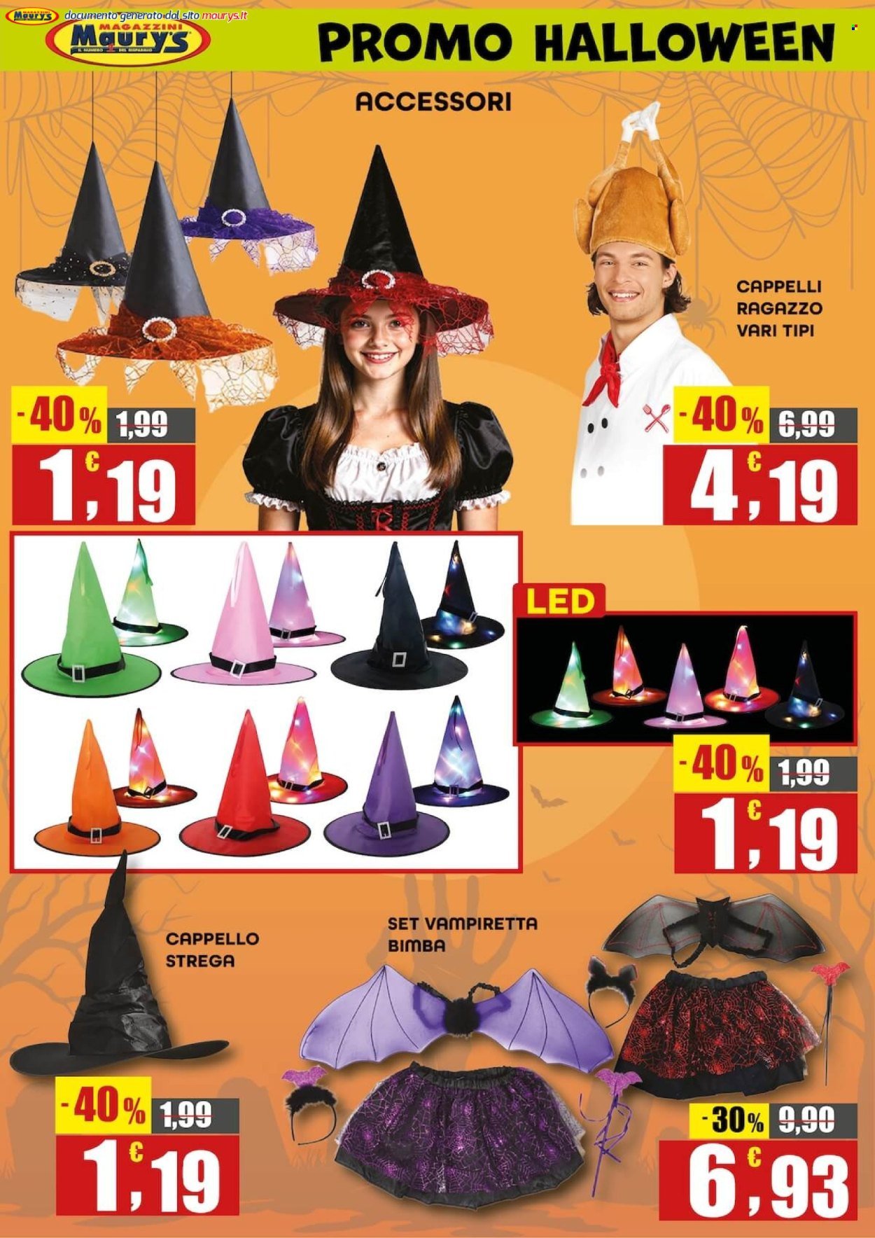 Volantino MAURY'S - Da venerdì 16 2026