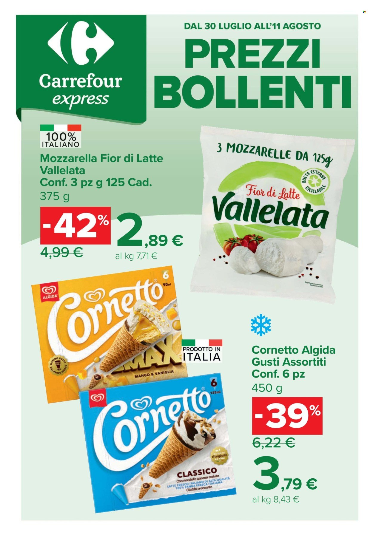Volantino CARREFOUR - Da giovedì 30 luglio 2026