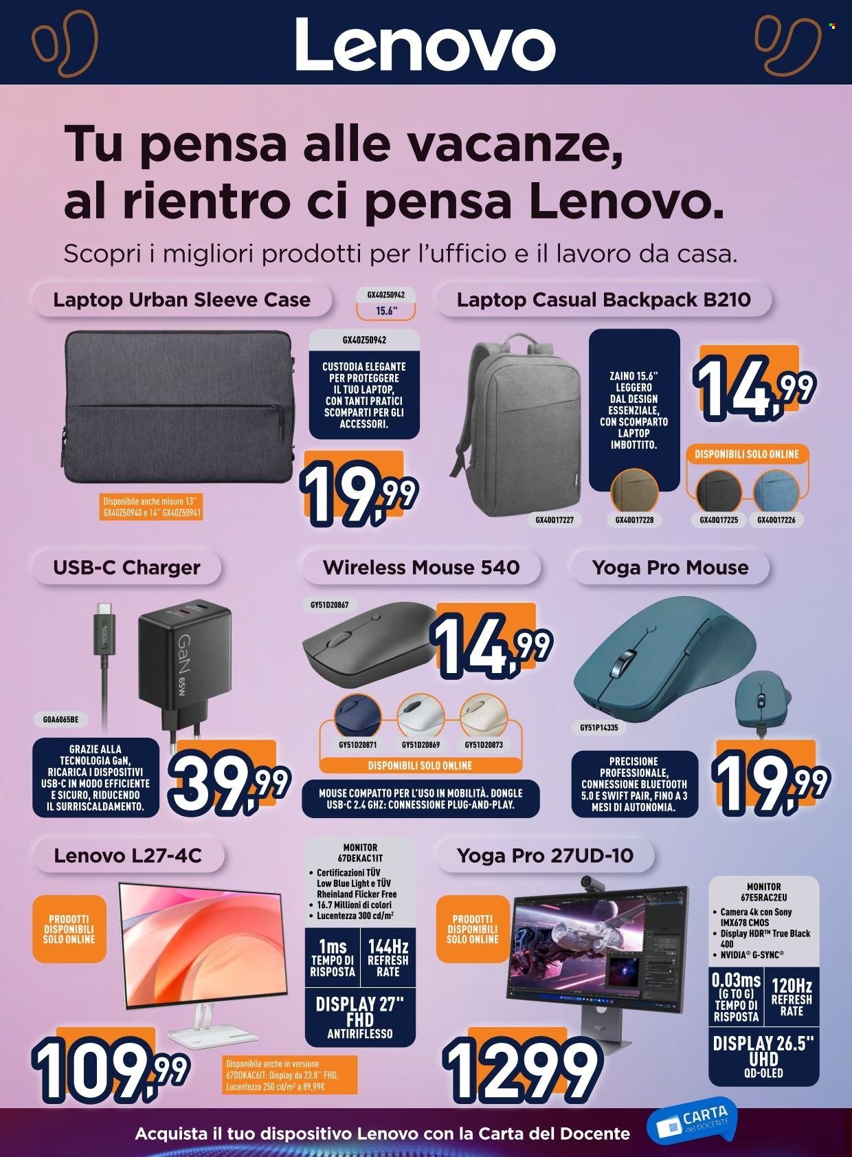 Volantino UNIEURO - Speciale Ufficio