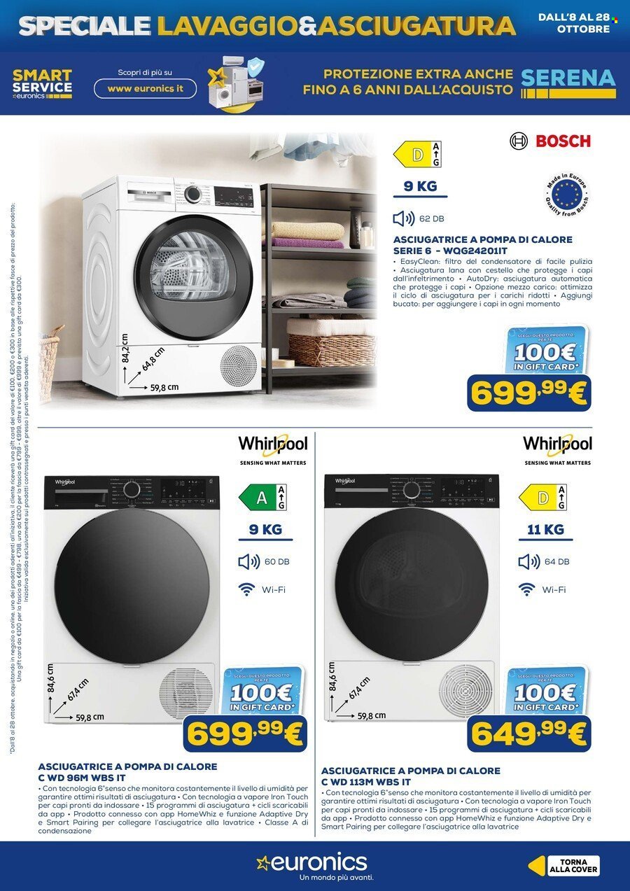 Volantino EURONICS - Speciale Lavaggio & Asciugatura