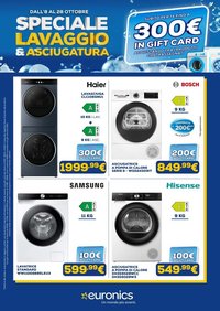 Volantino EURONICS - Speciale Lavaggio & Asciugatura