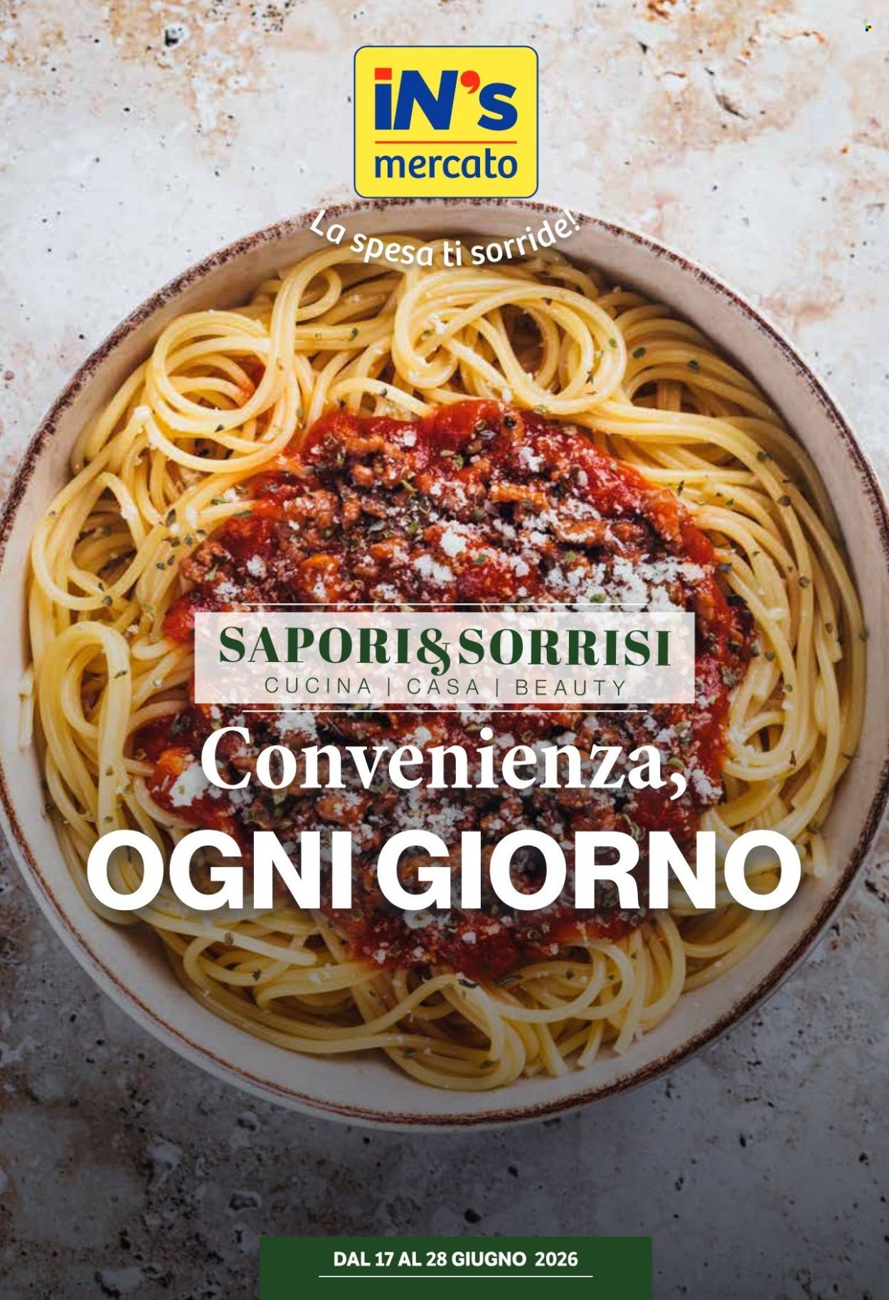 Volantino IN'S MERCATO - Da mercoledì 17 2026