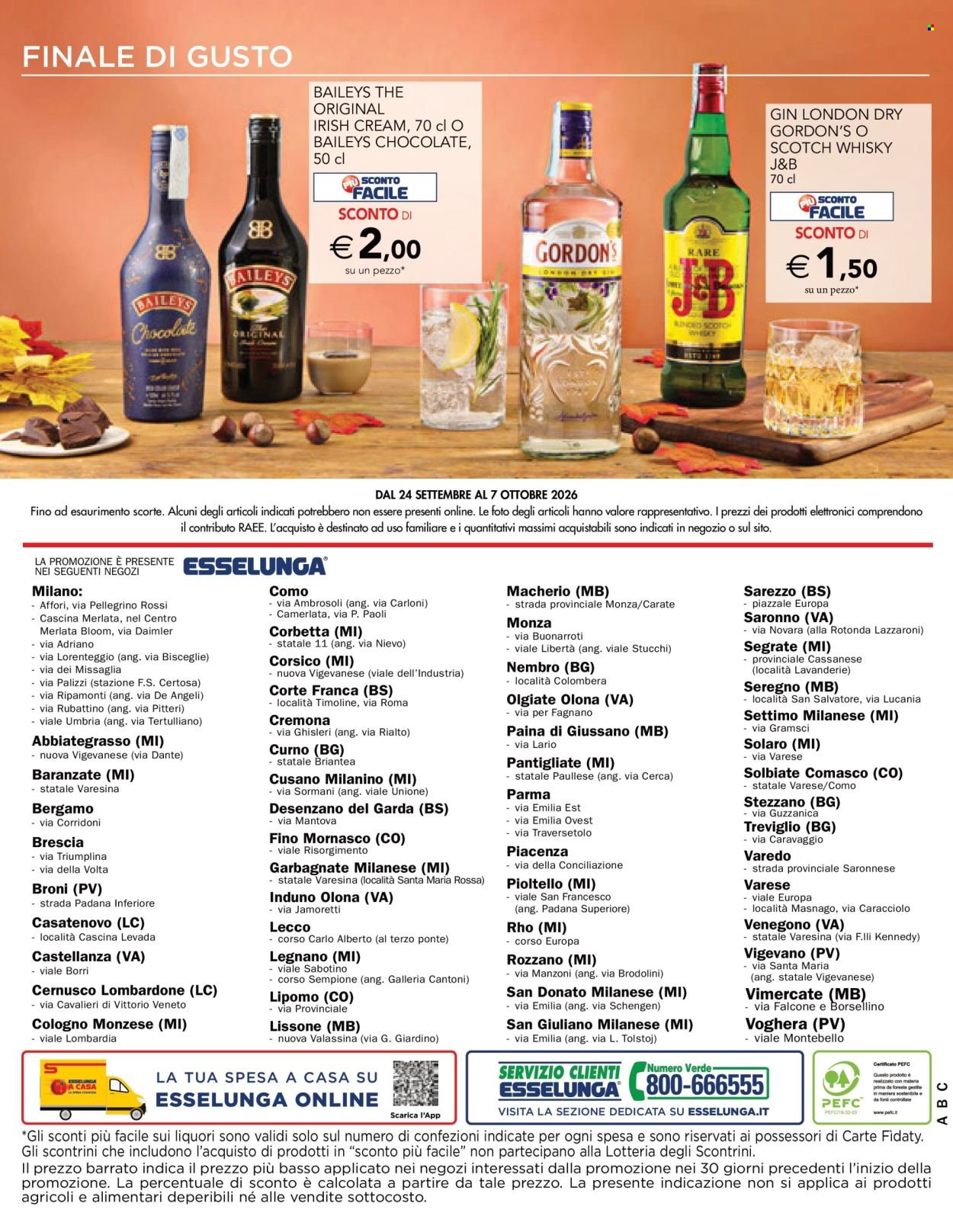 Volantino ESSELUNGA - Catalogo d'Autunno