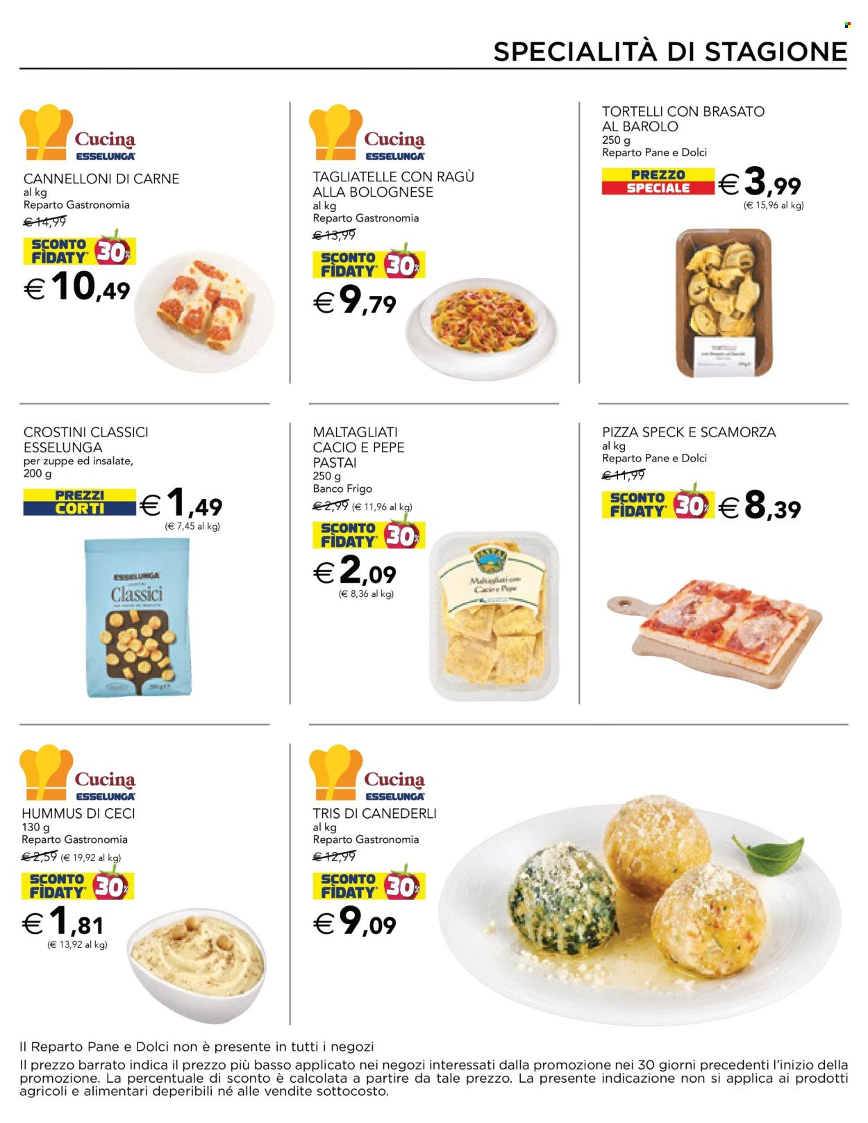 Volantino ESSELUNGA - Catalogo d'Autunno