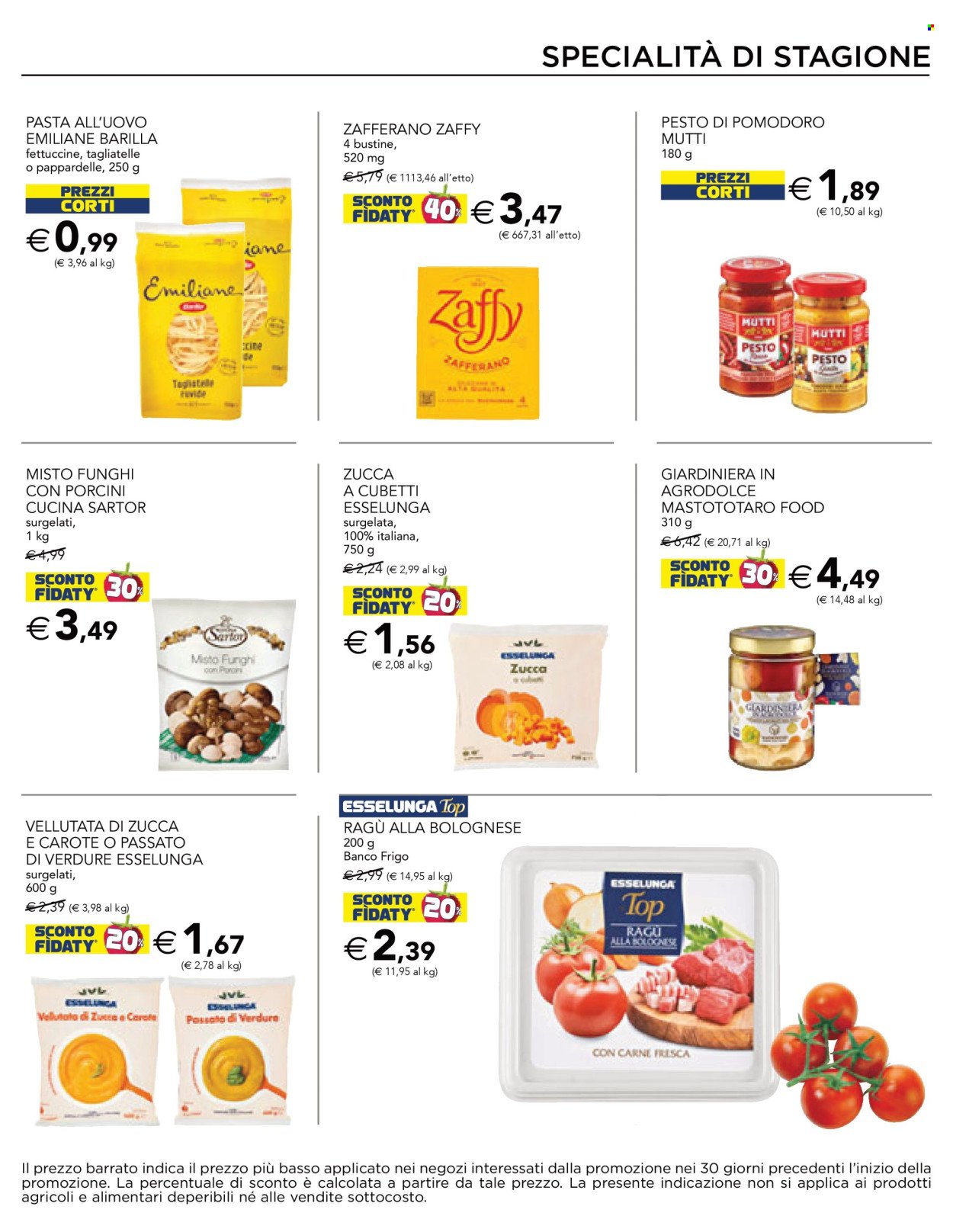 Volantino ESSELUNGA - Catalogo d'Autunno