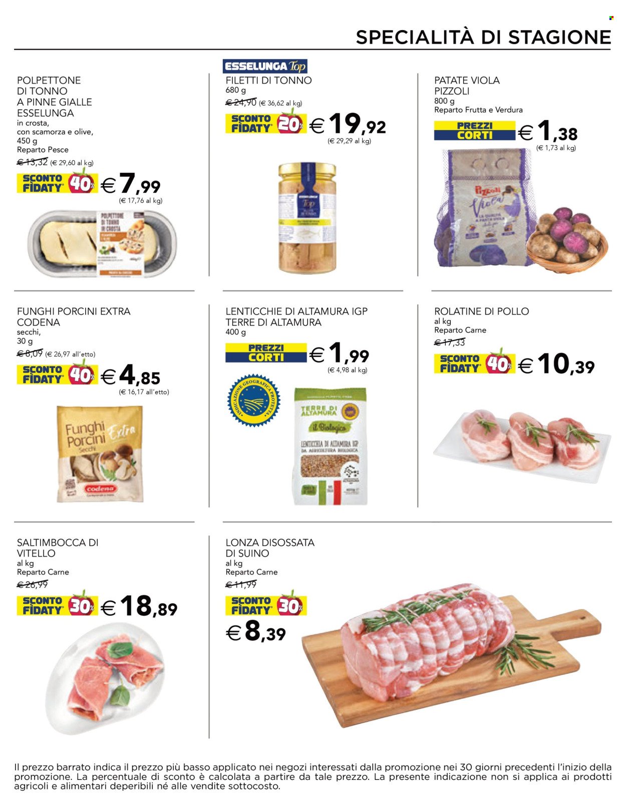 Volantino ESSELUNGA - Catalogo d'Autunno
