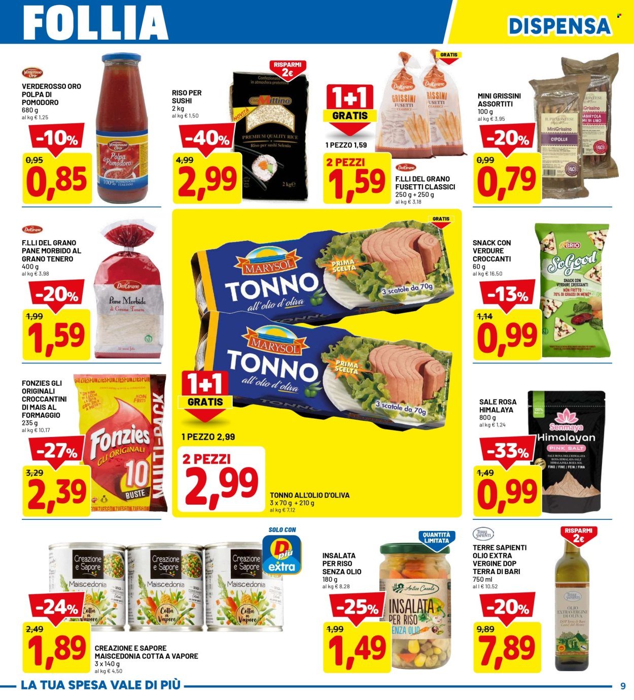 Volantino DPIÙ - 14 GIORNI DI FOLLIA